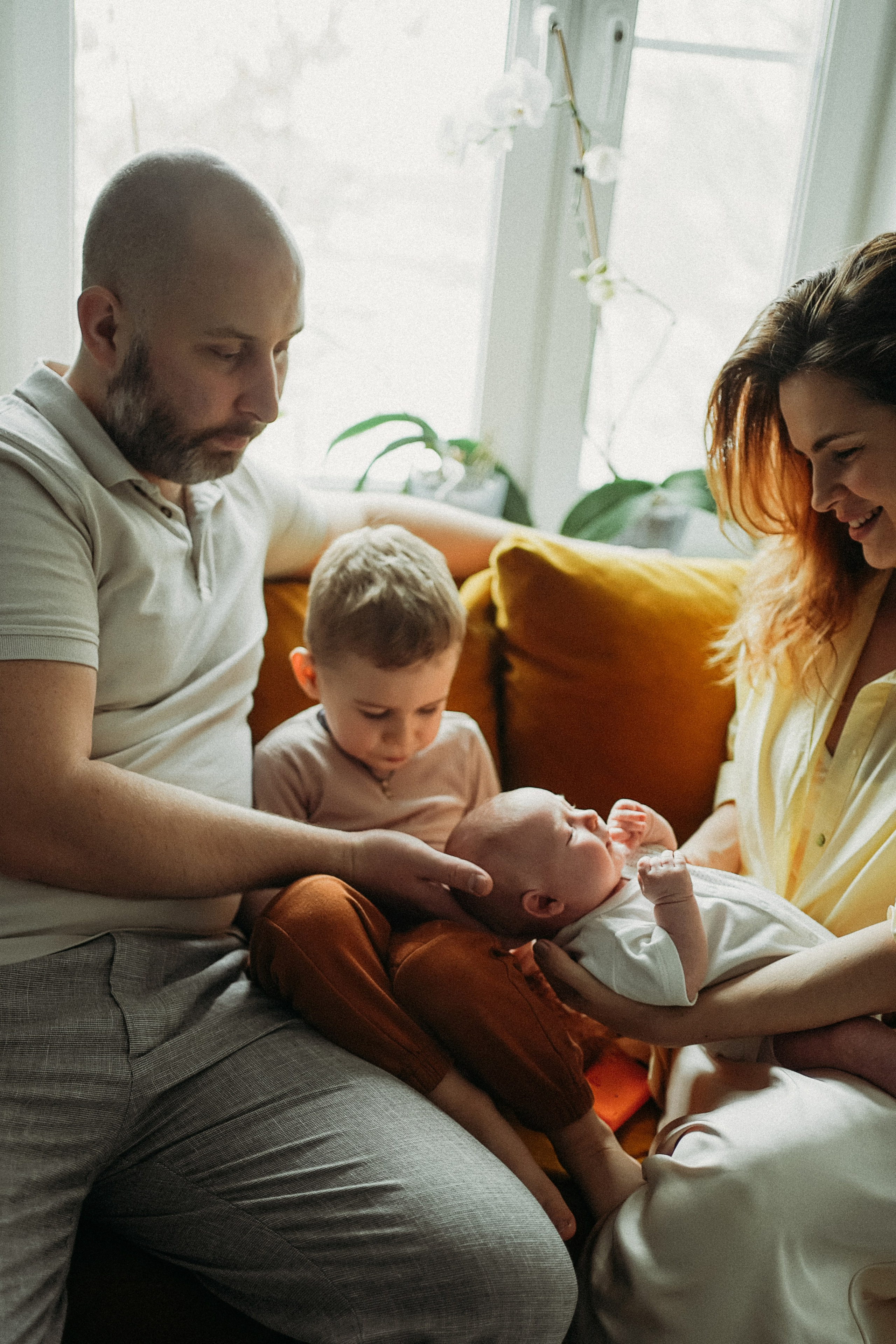 Елена, Андрей и малыши. Фотограф Наталья Колганова