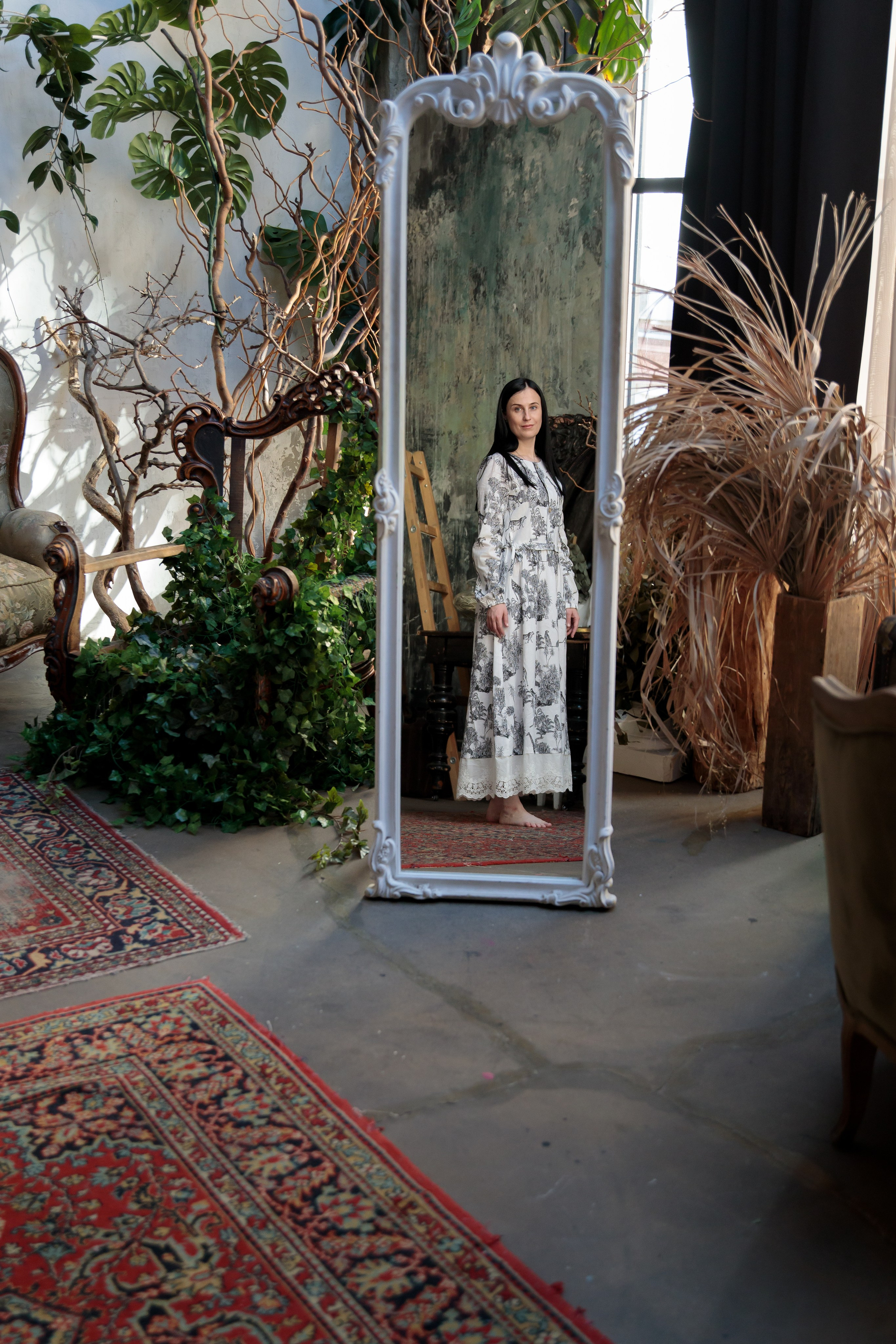 Ольга. Оранжерея. Фотограф в Москве Надуева Татьяна. Женский портрет, детский портрет, с