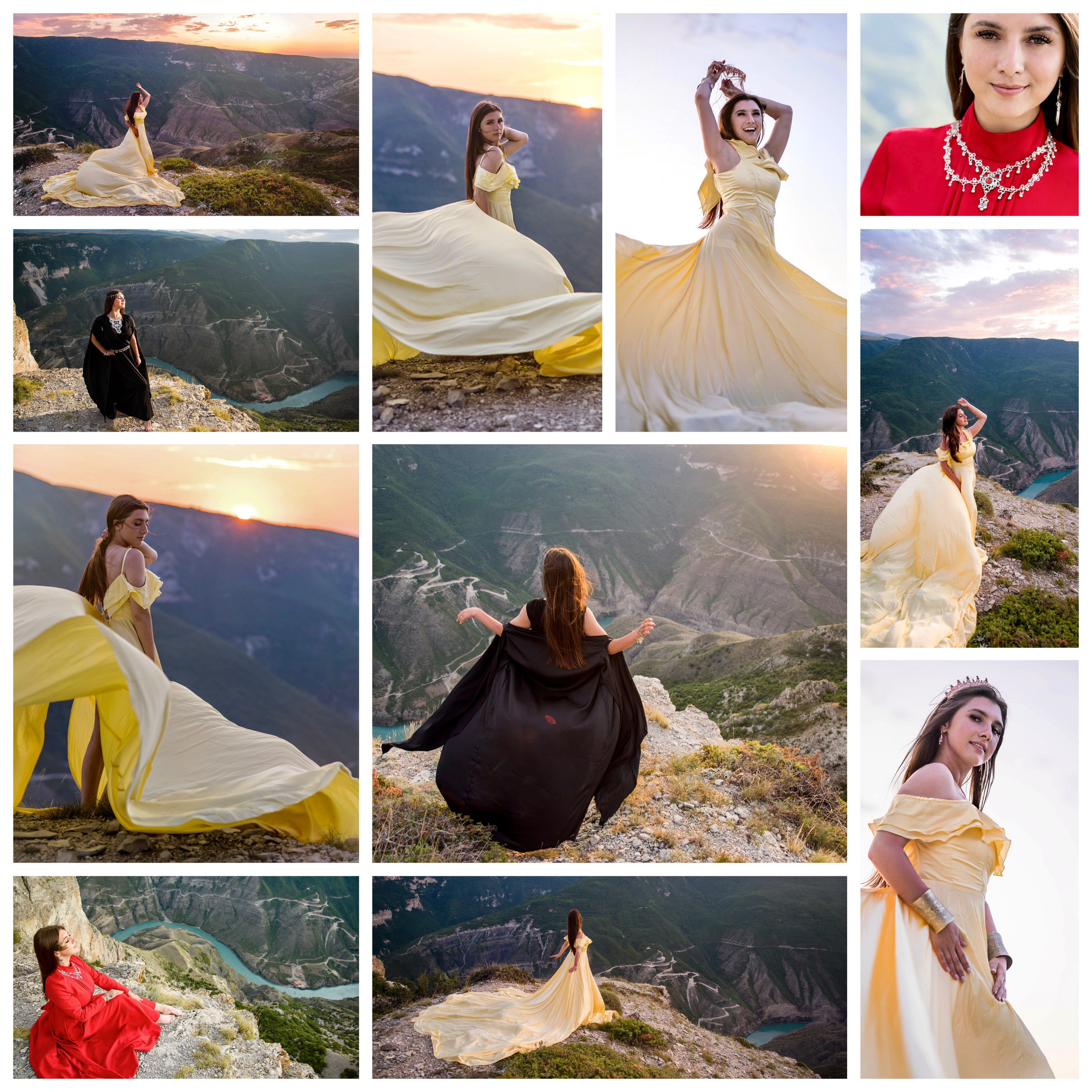 Фотосессия на каньоне. Фотограф Дагестан | Лошади | Этноплатья | Туры