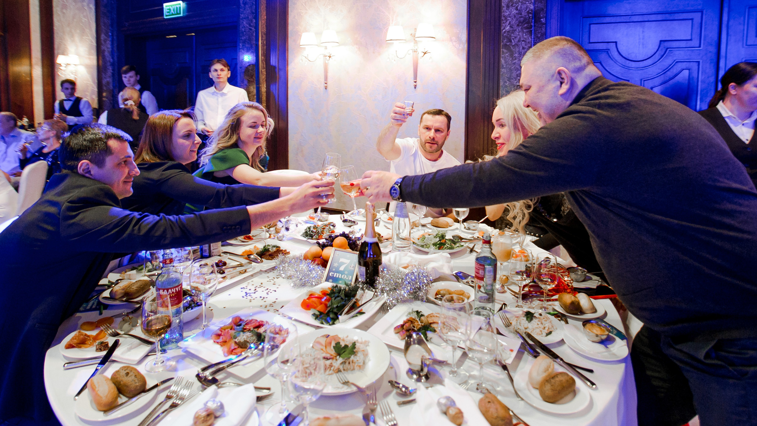 Фотосъемка новогоднего корпоратива компании CD. Репортажный фотограф Борис Геер