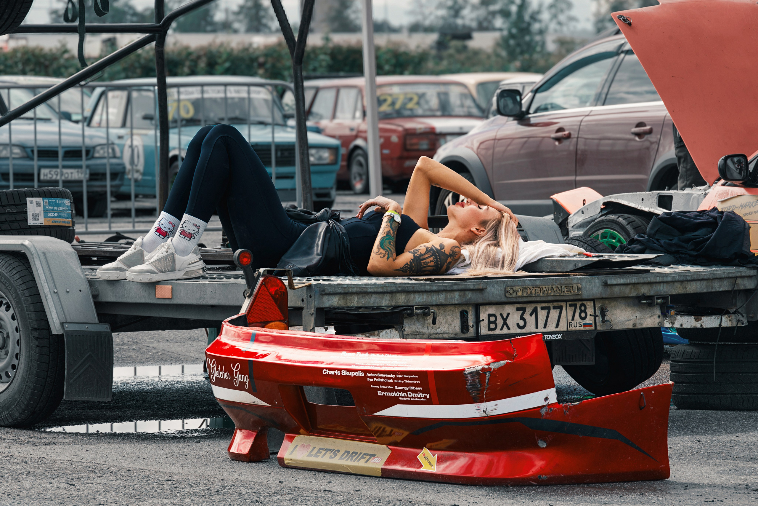Фотосъемка соревнований по дрифту в Санкт-Петербурге | Спортивный репортаж