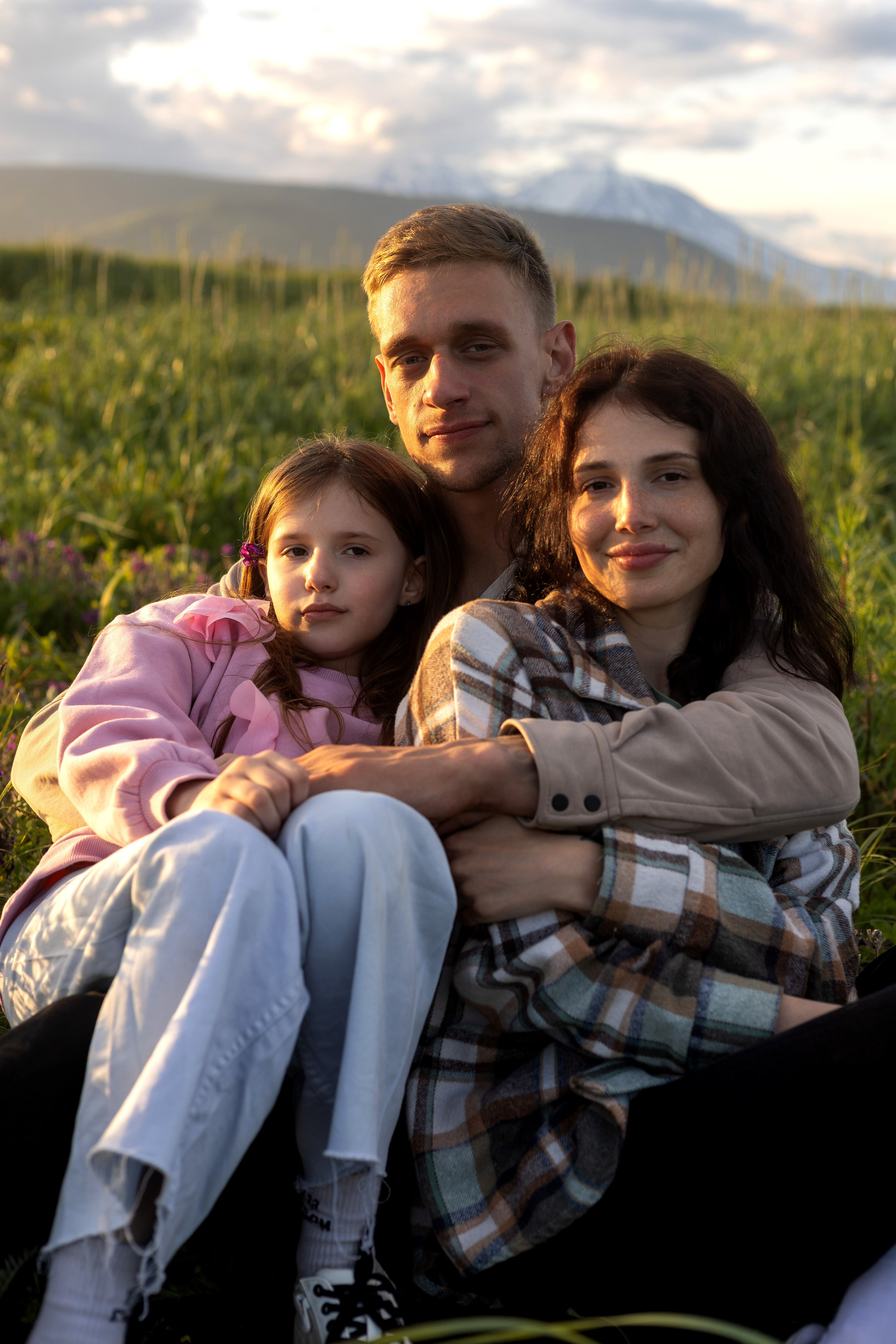 Полина, Данил и Юля