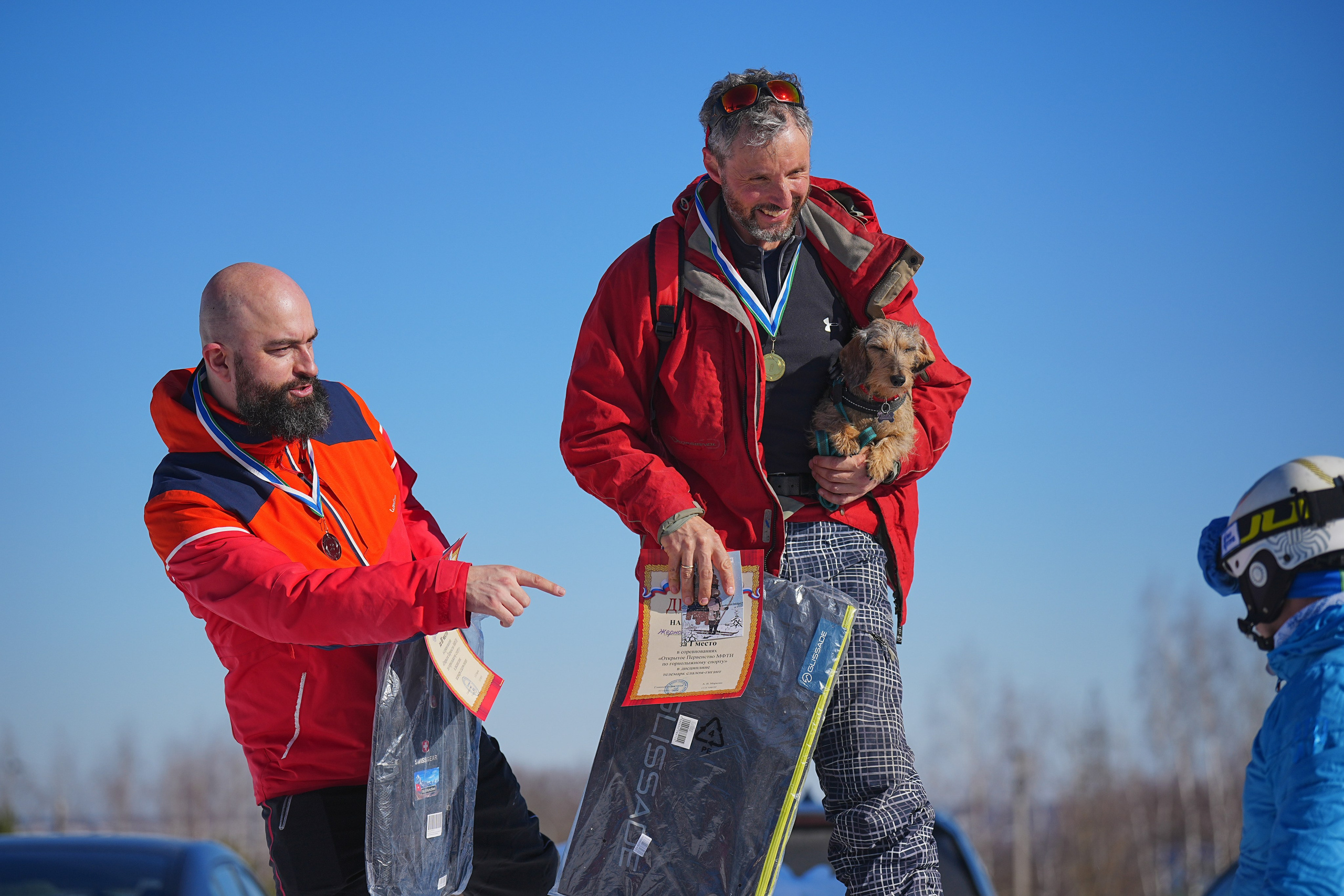 Шуколово. Открытое Первенство МФТИ по горным лыжам. GS, Telemark, 2024. Фотограф Студитский Евгений