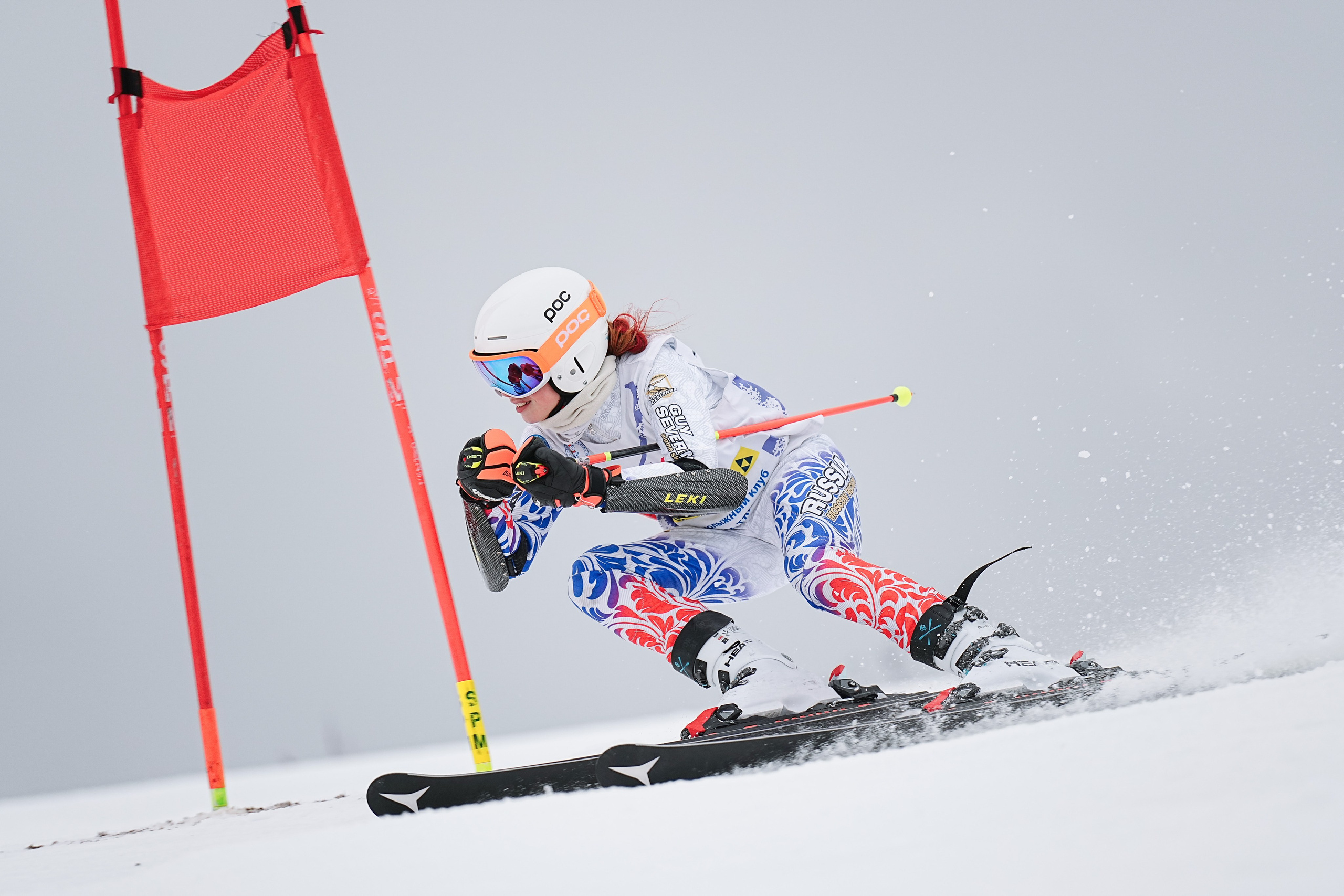 Горные лыжи. Первенство Центрального Федерального Округа. GS U14 Шуколово. Фотограф Студитский Евгений
