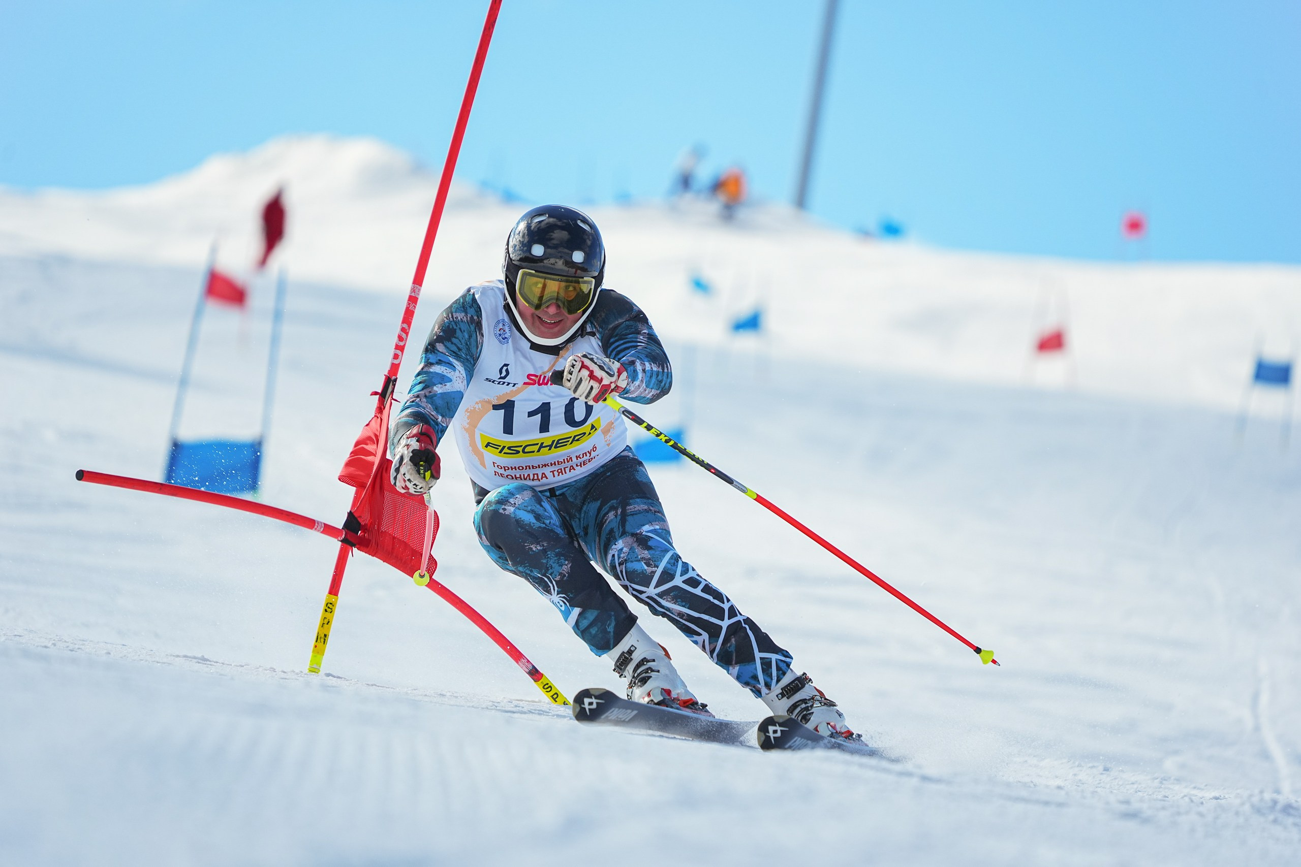 Соревнования «Приз горнолыжного клуба Леонида Тягачева», GS, 2024. Фотограф Студитский Евгений
