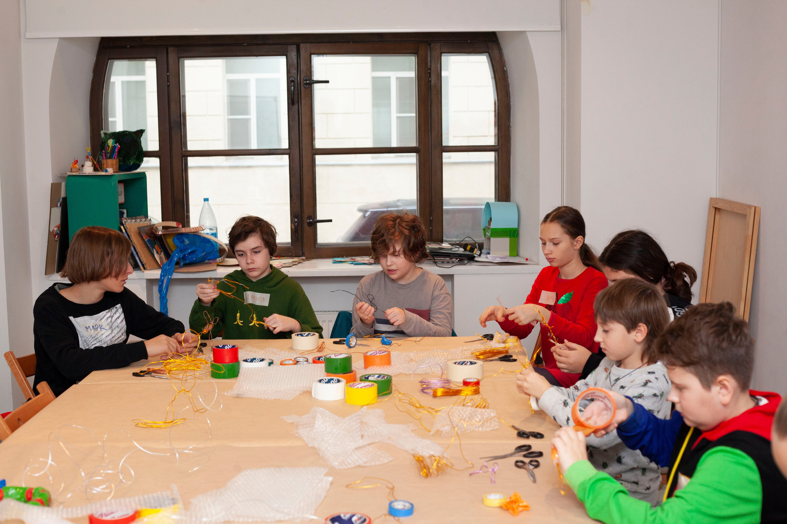 Детский мастер-класс в ММОМА. Stanislav Baryshev — People. Emotions. Atmosphere