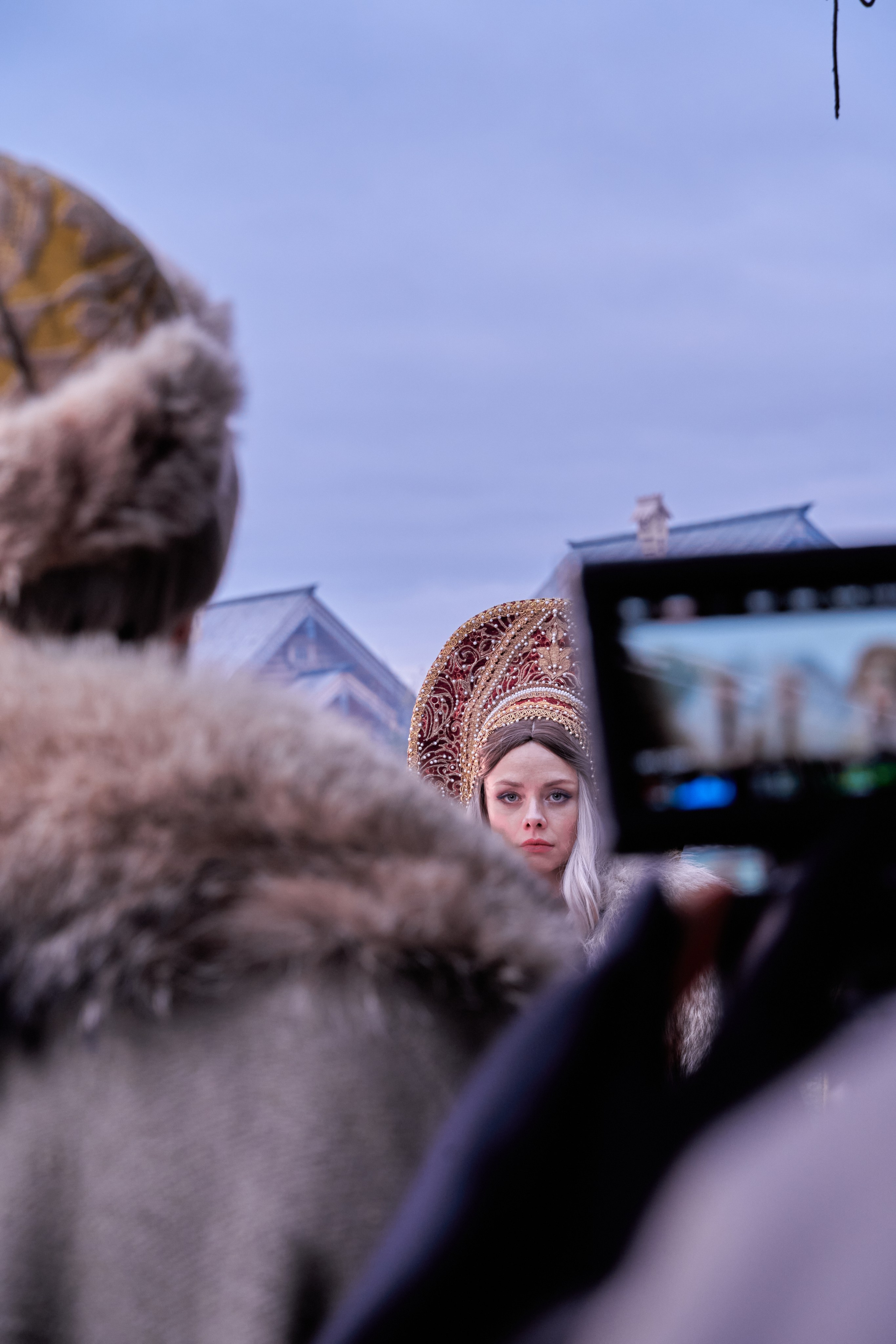 Бекстейдж съемки сериала. Krasnopoliophoto