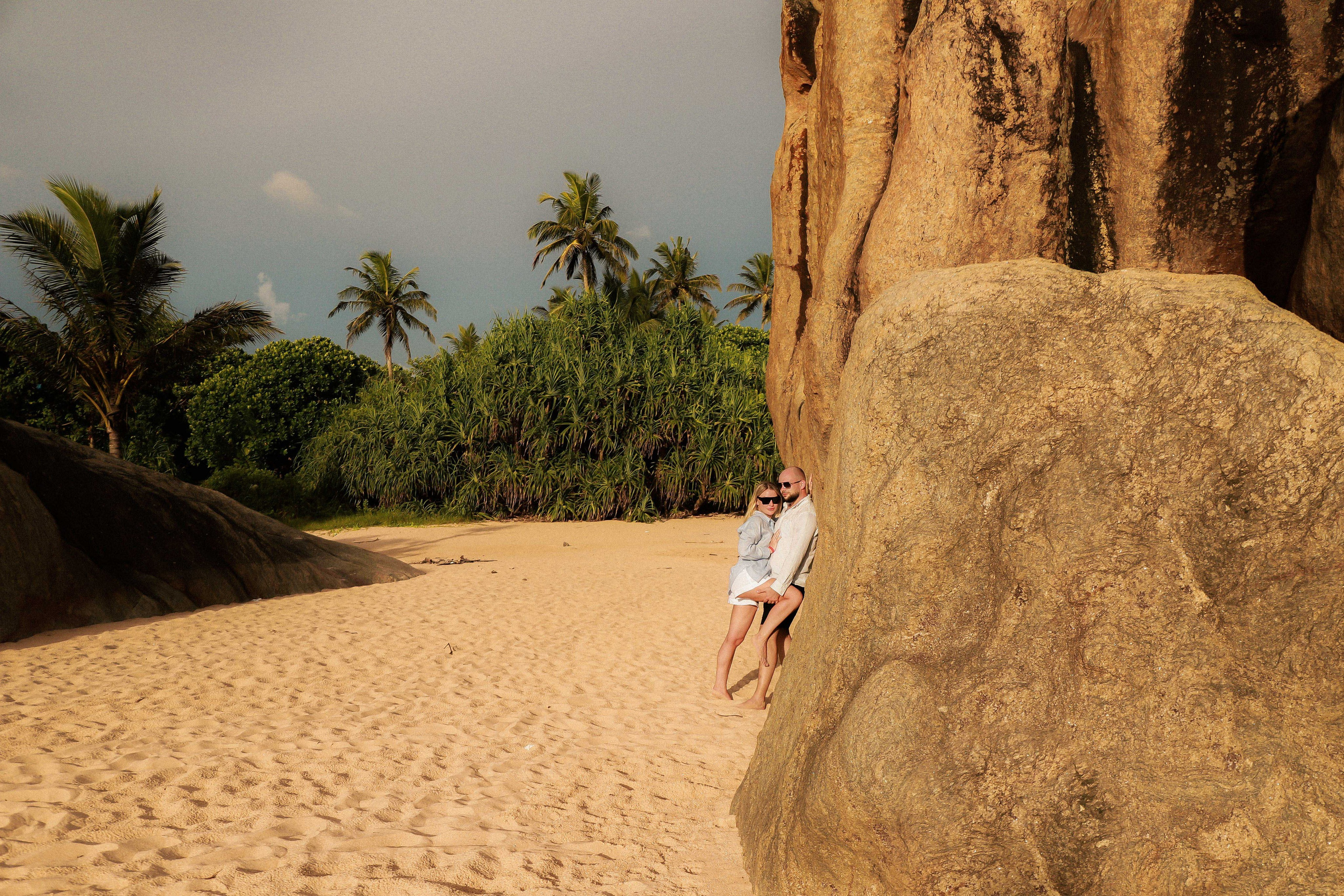 Южный пляж. Фотограф на Шри-Ланке