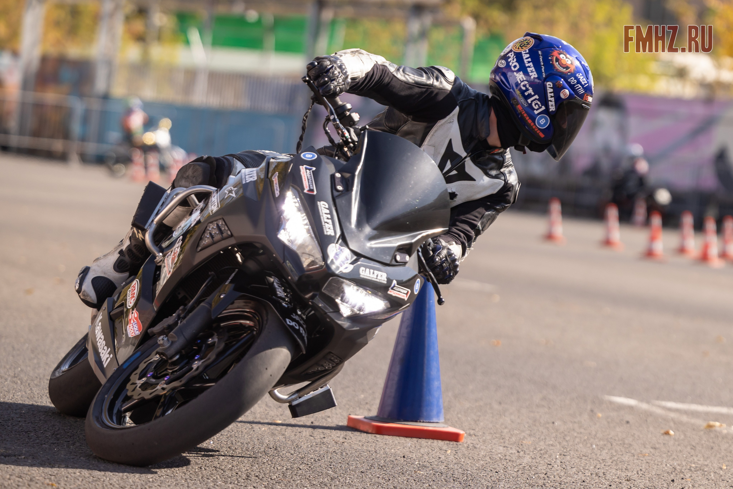 Соревнования по мотоджимхане на площадке Мосгортранс 15.09.2024. Фотограф Владимир Охрименко