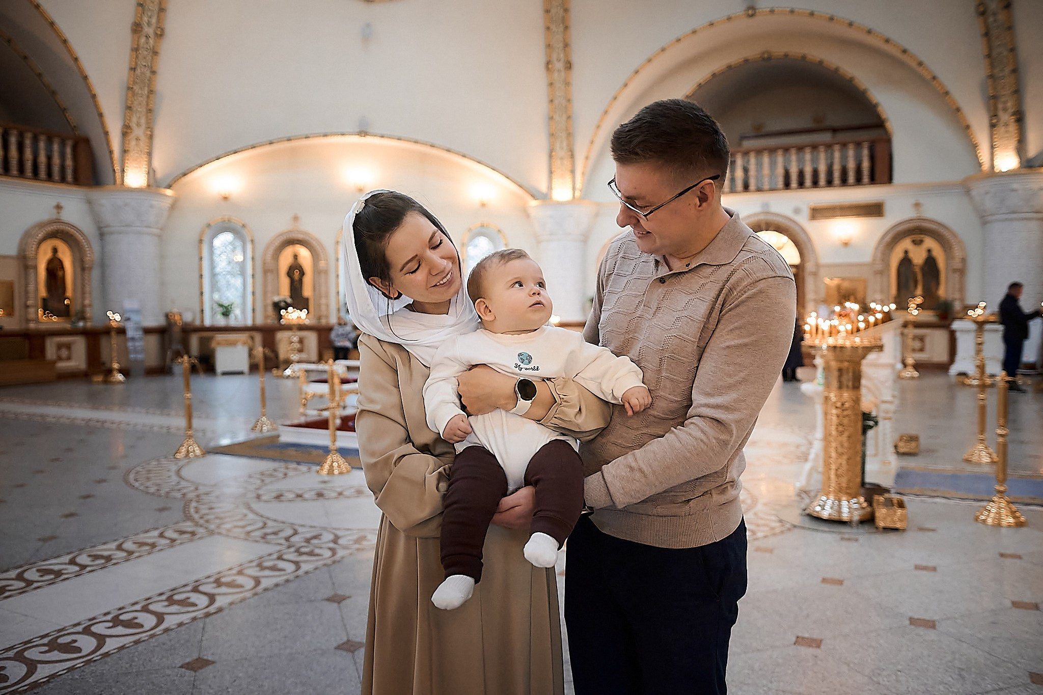 Таинство Крещения Тимофея. Фотограф на Крещение и Венчание в Одинцово