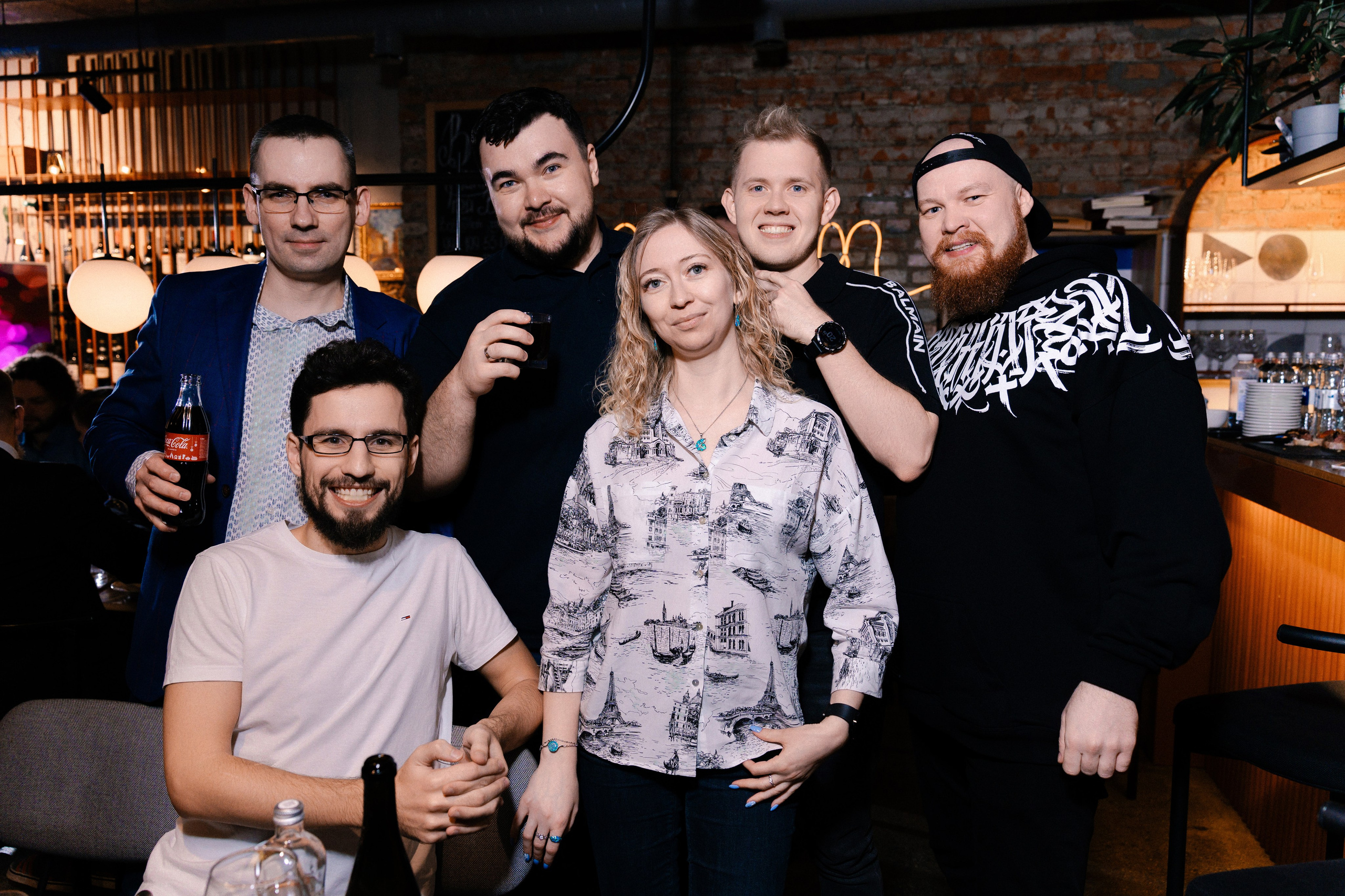 Корпоратив в баре Трамвай