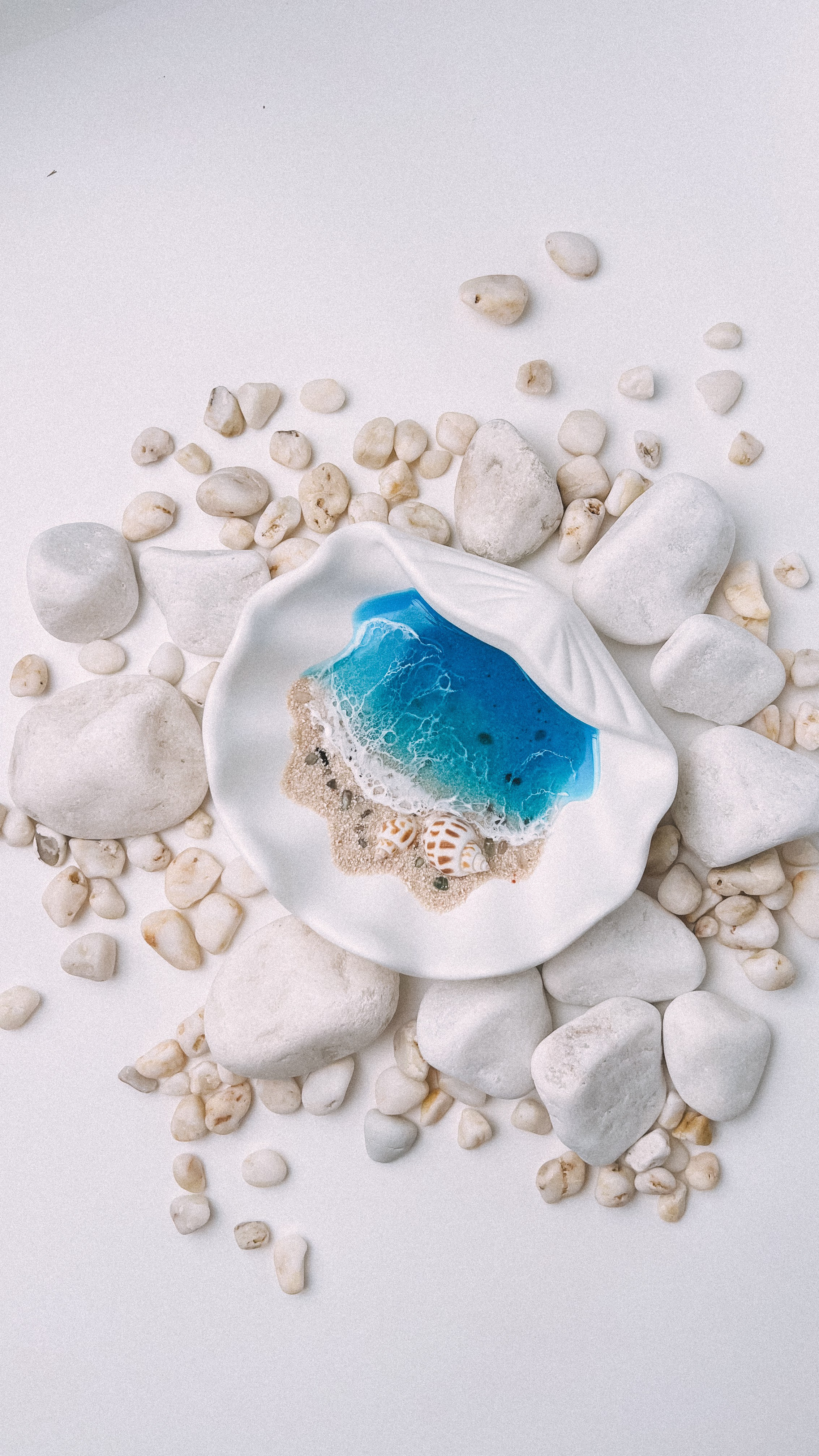 Эпоксидная смола. Seatales — эпоксидная смола и спиртовые чернила