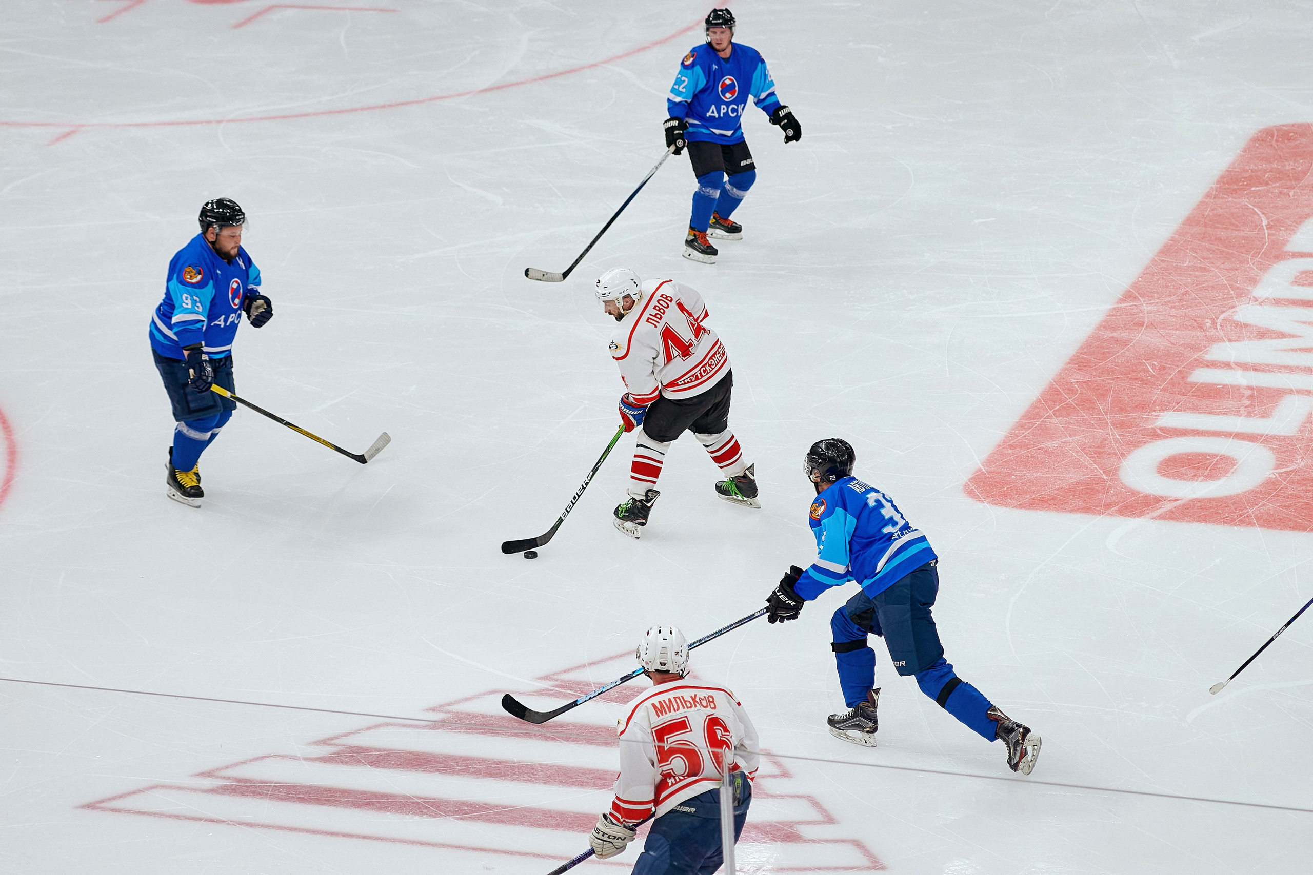 Портфолио репортажной фотосъёмки: Кристалл арена — Хоккей — РусГидро. Фотограф Яковлев Роман — Красноярск