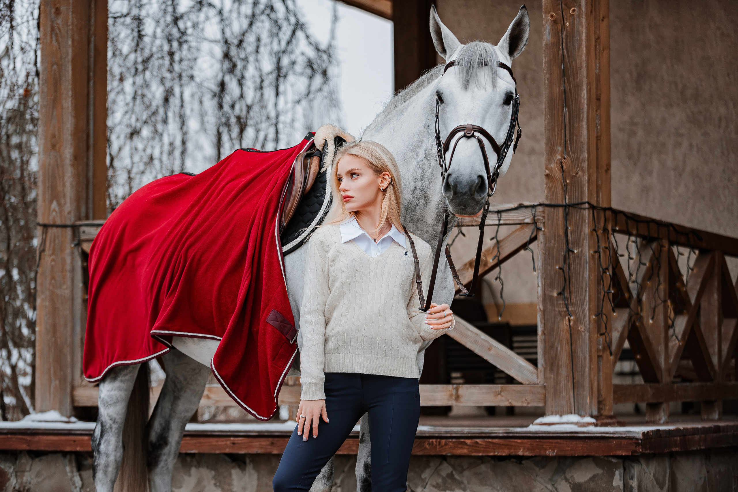 Анастасия и Соперник. Куракина Дарья • Конный фотограф