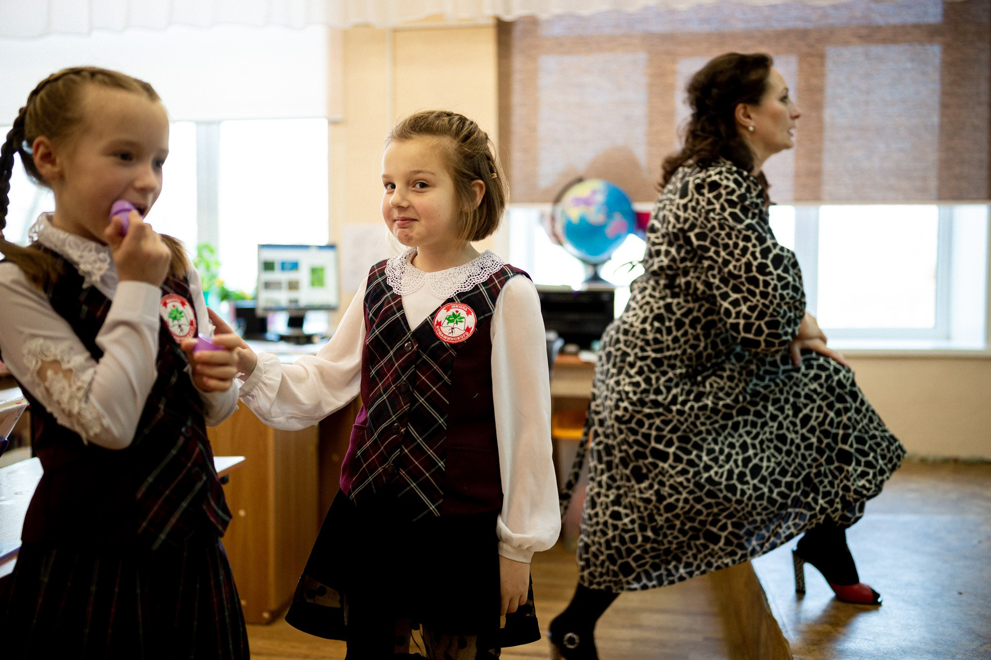 Уроки в школе. Андрей Кровлин — фотограф в Славянке