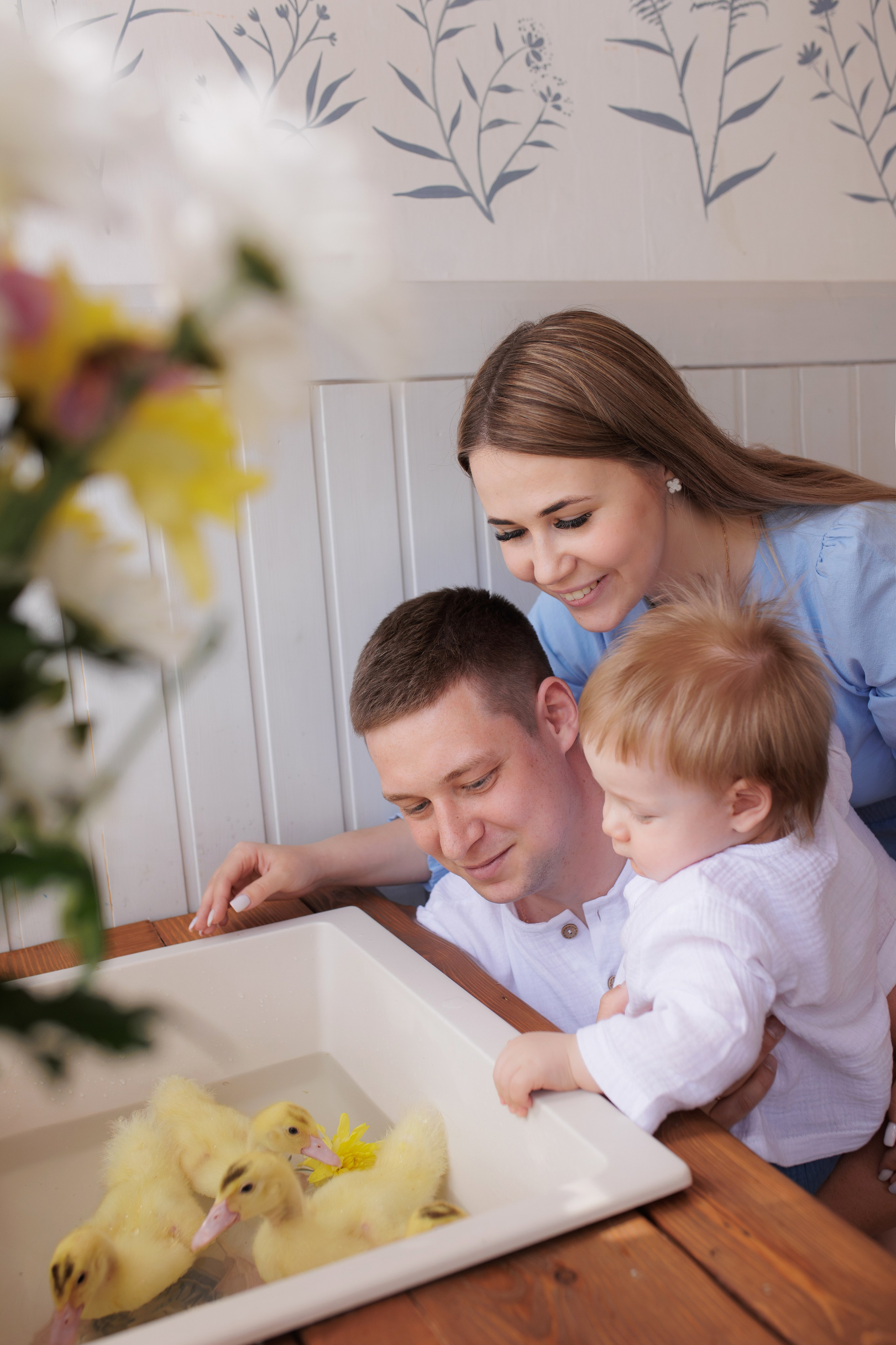 Кристина, Женя и Егорка. Семейный и детский фотограф в Москве Шарапова Ирина