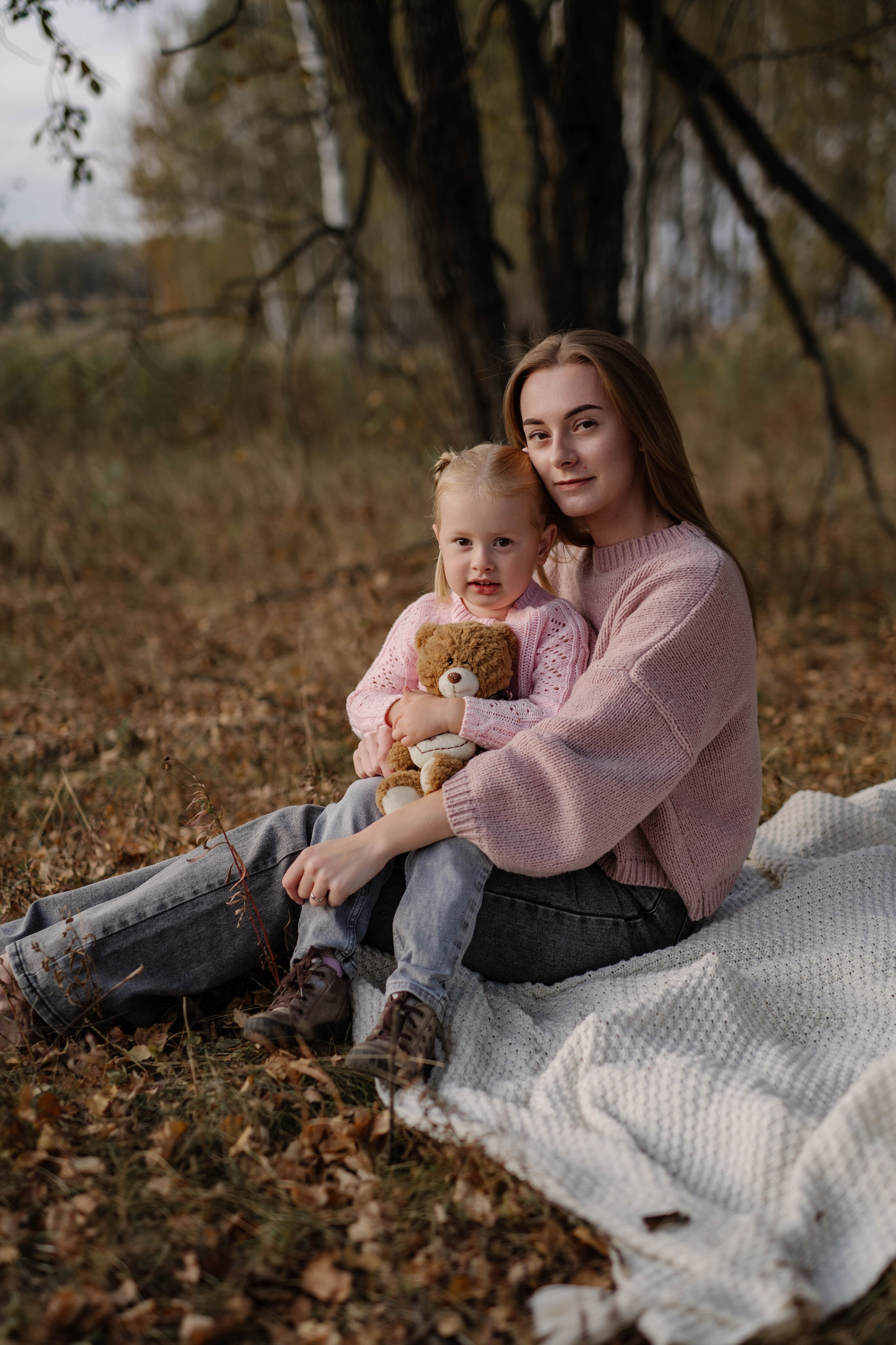 Женя и Маша. Съемка мамы и дочки. Свадебный и семейный фотограф в Калуге Анна Киреева