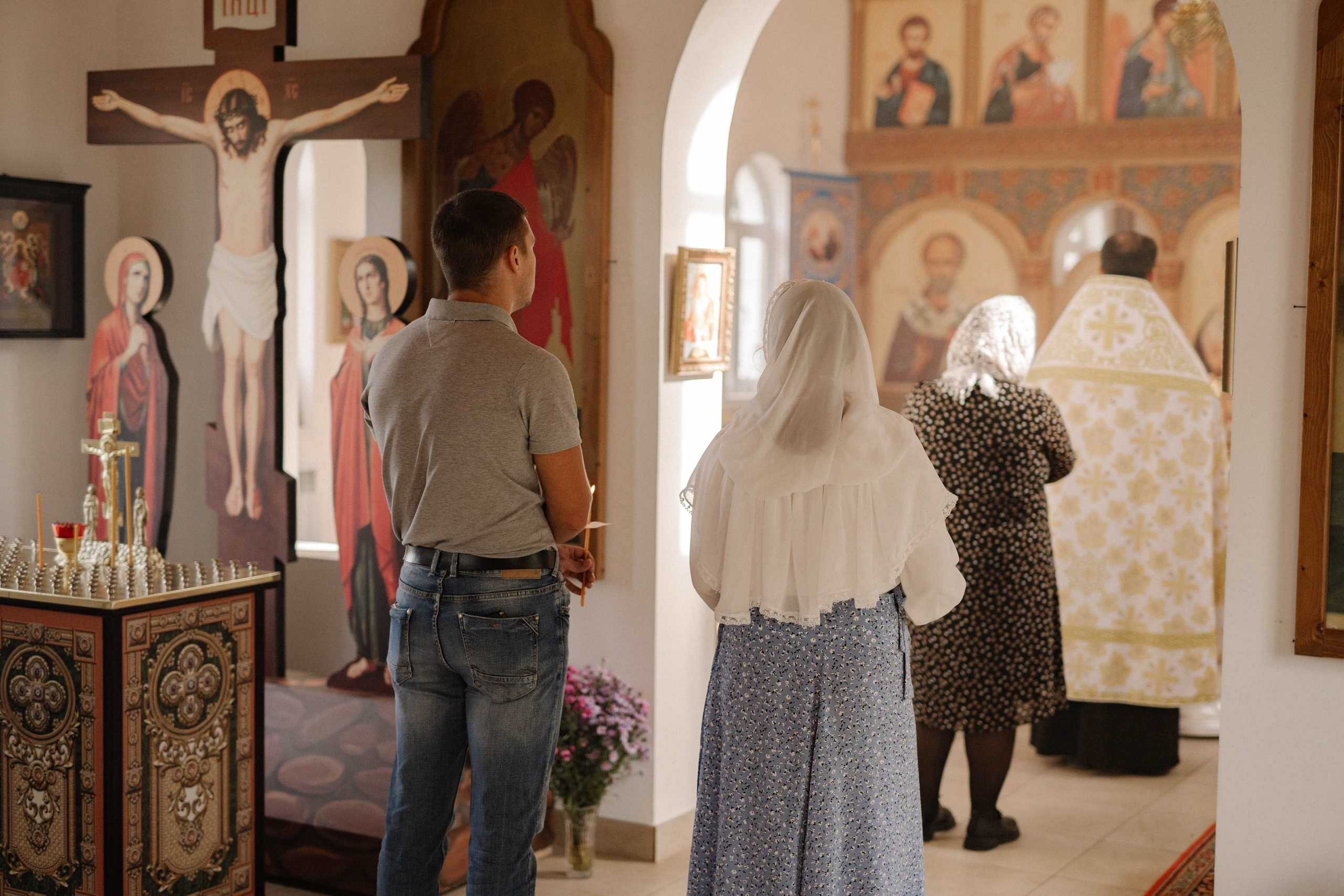 Крещение Александры. Свадебный и семейный фотограф в Калуге Анна Киреева
