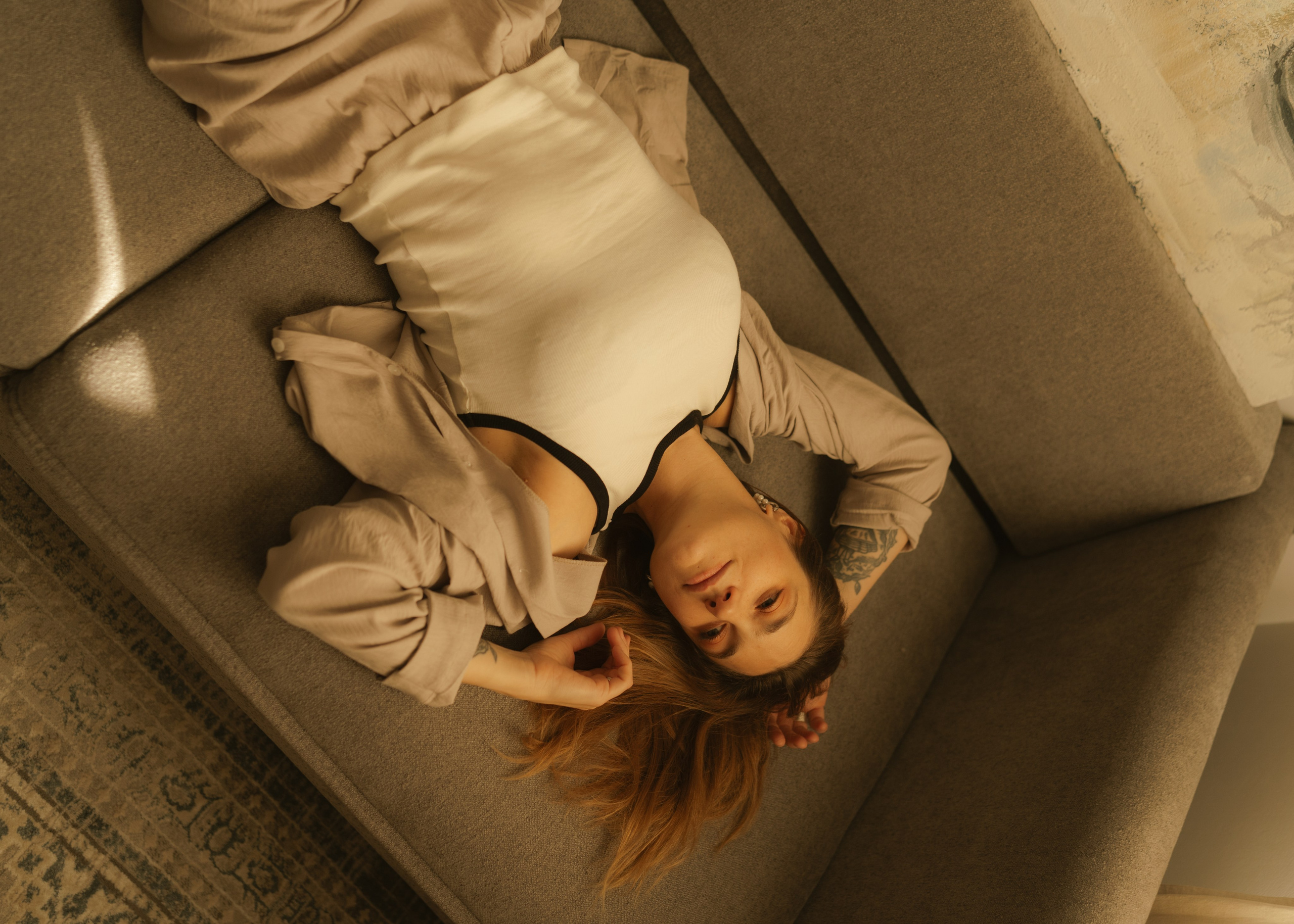 Катя и Андрей | домашняя. Фотограф в Новосибирске Диана Ильиных