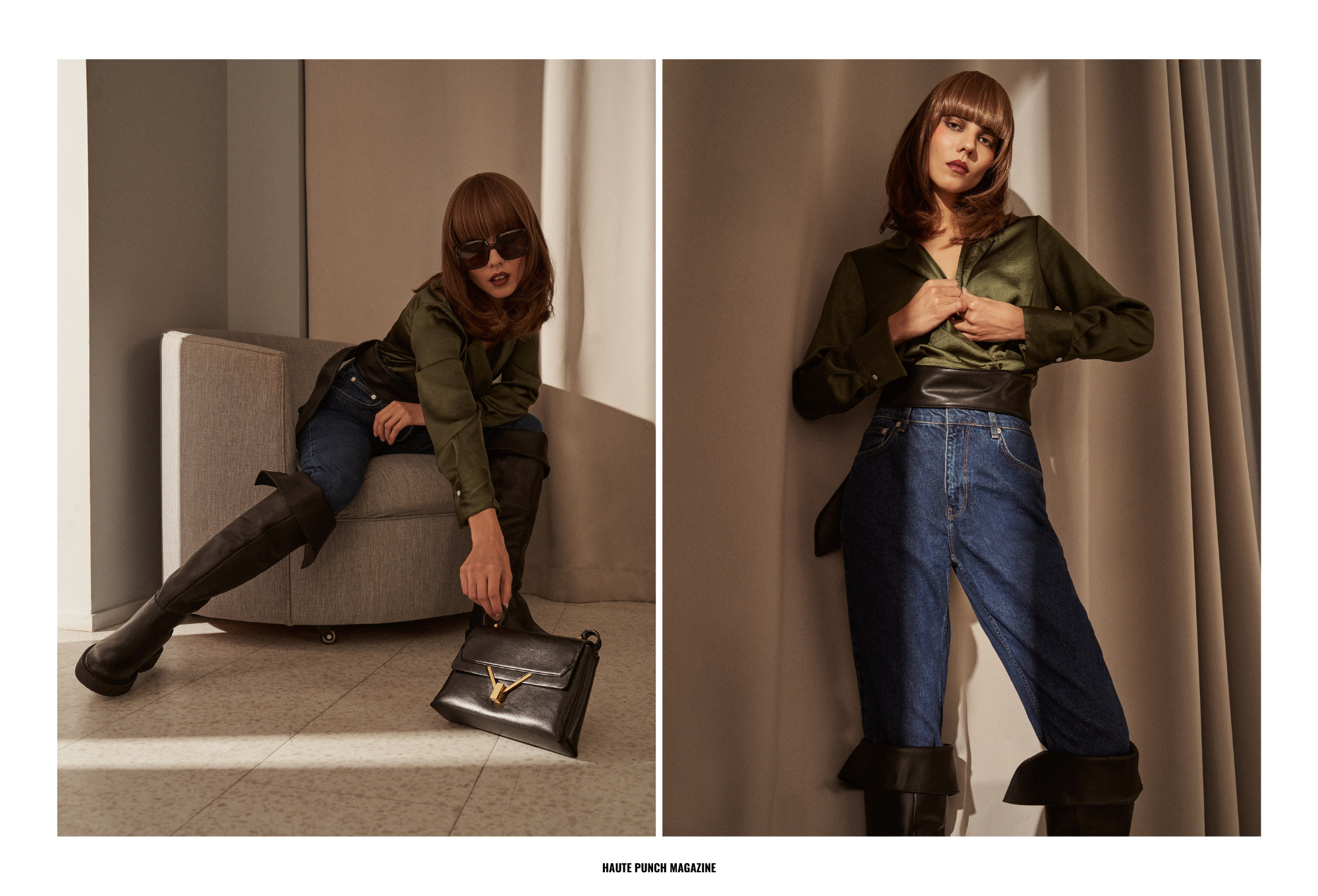 Haute Punch October 2021. Zhanna Tyugay is a fashion photographer, visual artist and film maker based in Novi Sad