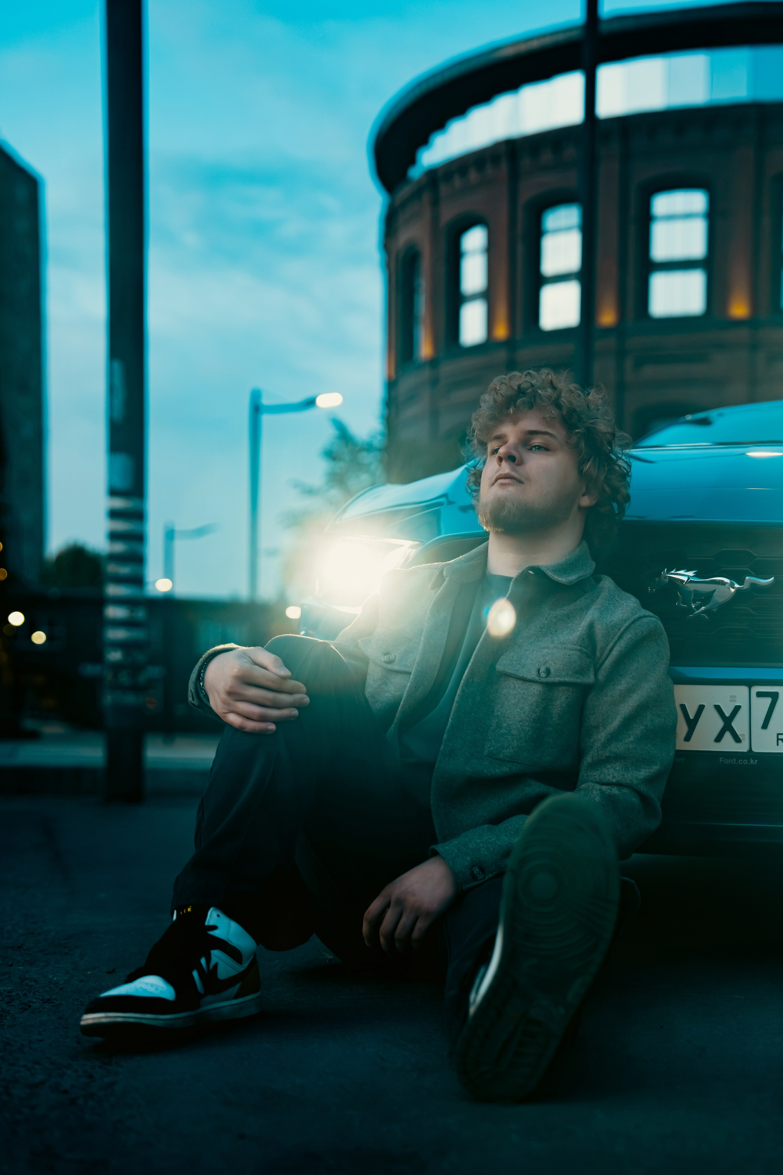 Фотосессия с машиной. ТриМедиа Продакшн