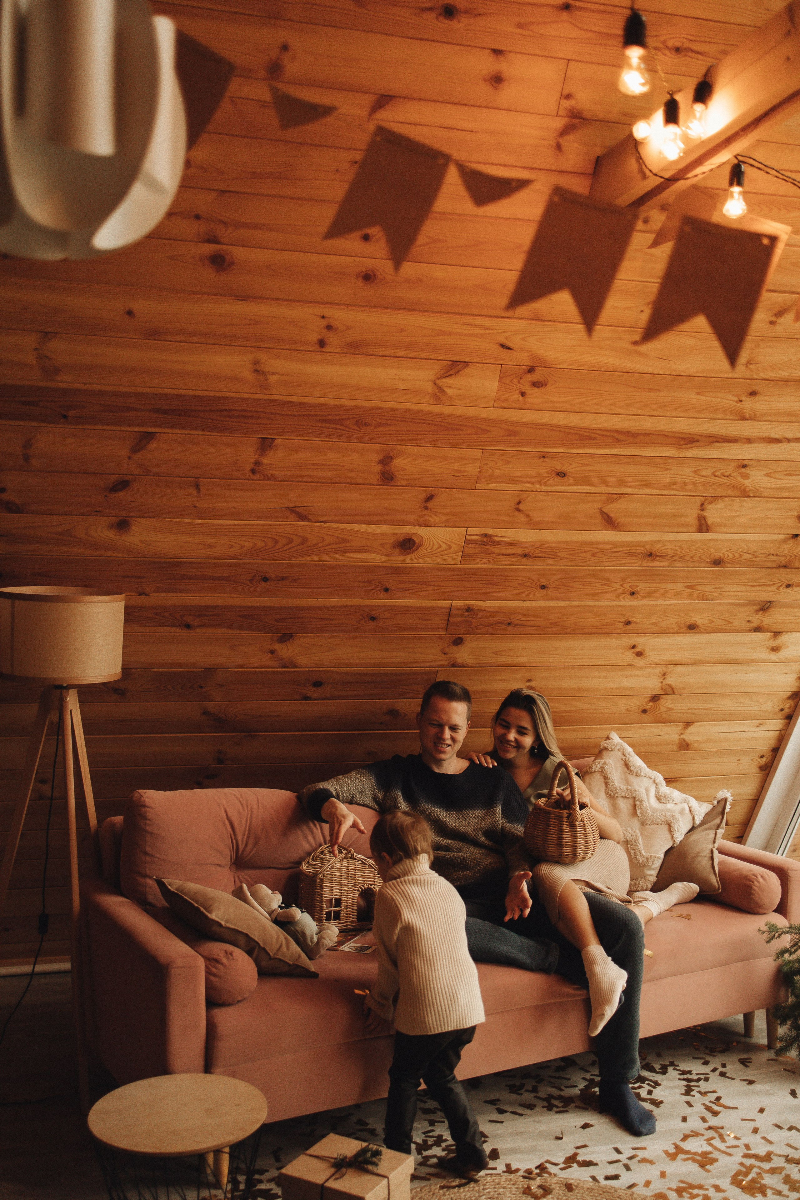 Новогодняя история в домике. Семейный и детский фотограф, таганрог, ростов-на-дону