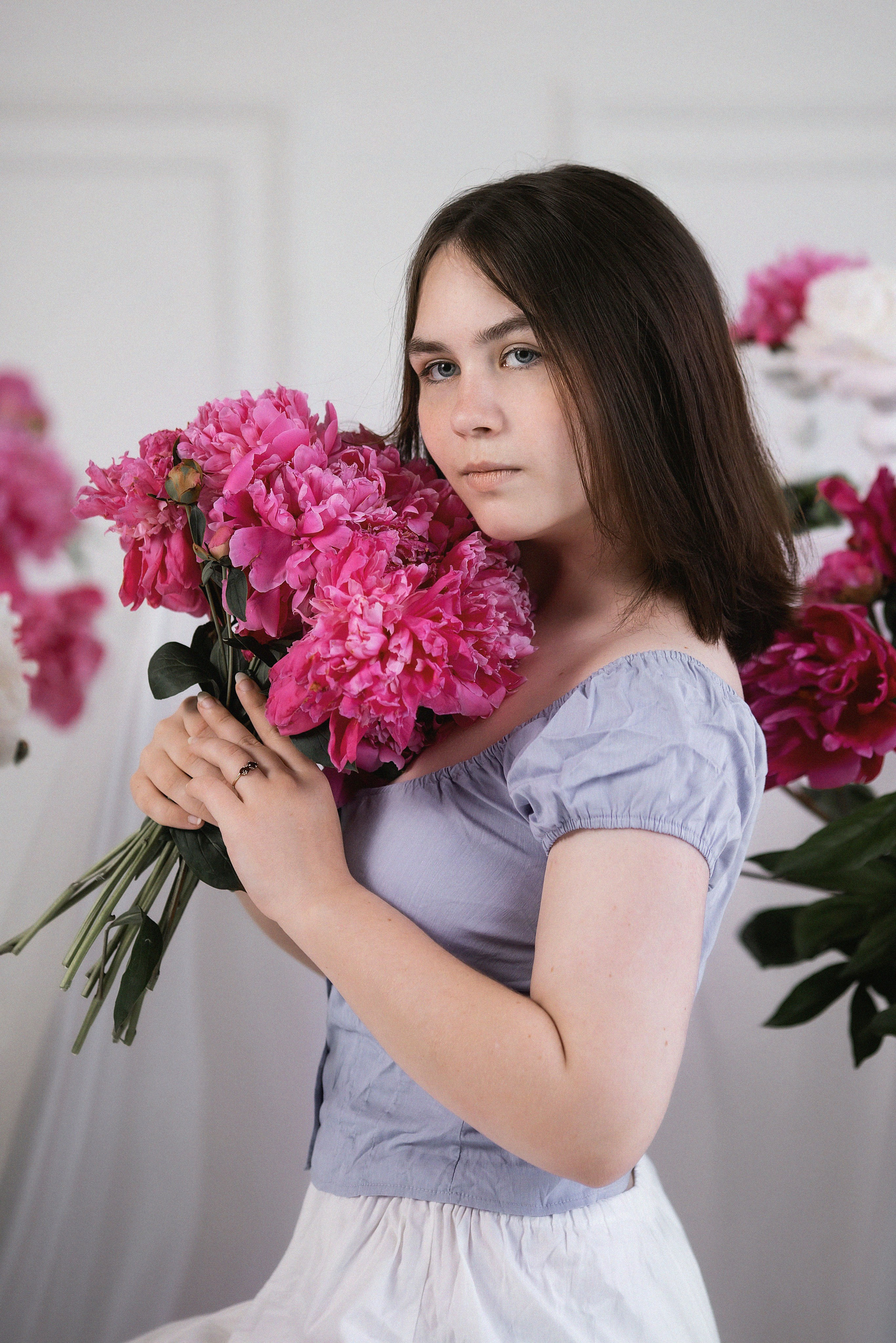 Пионы. Фотостудия Фонарь