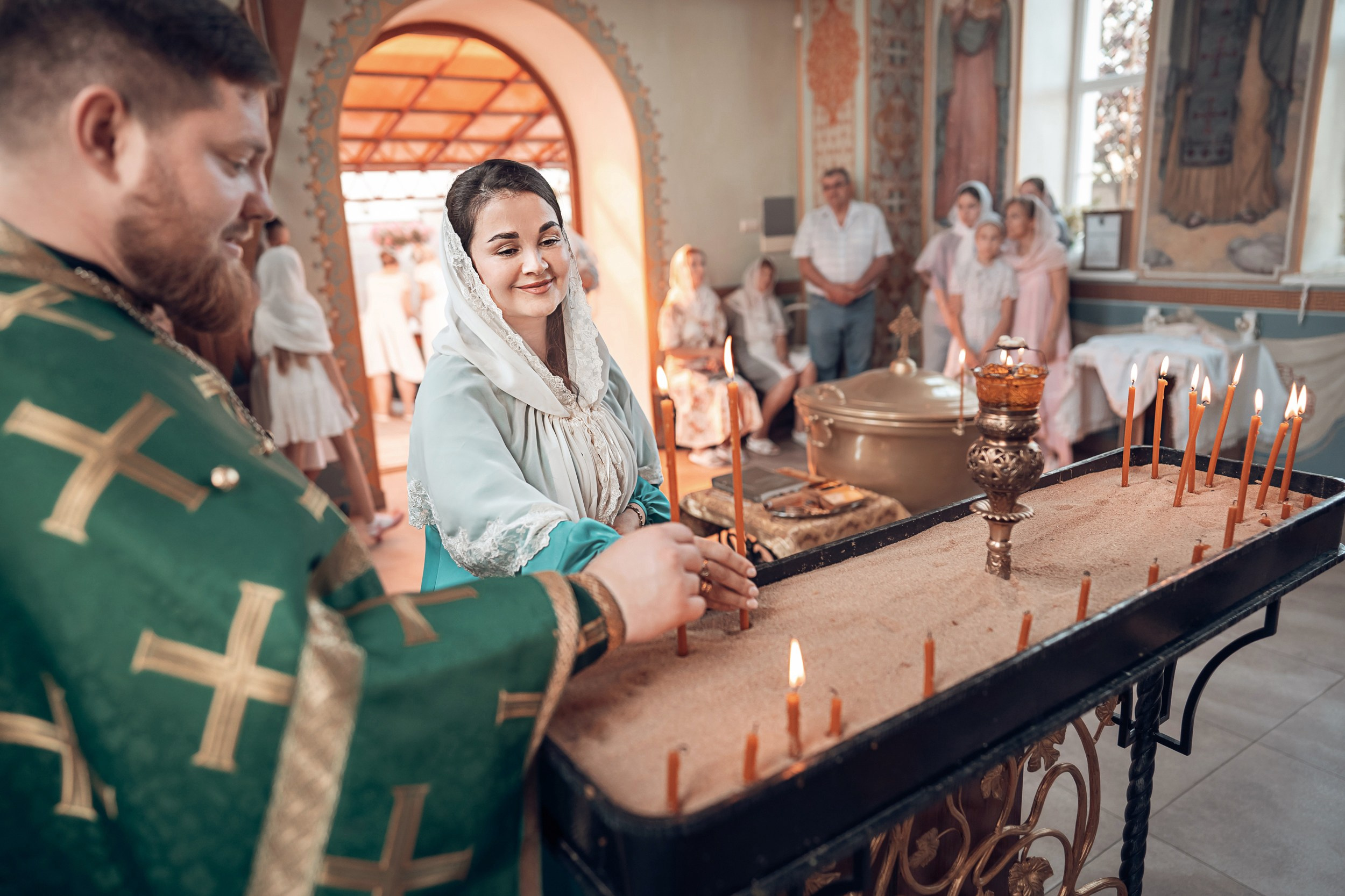 Крещение в храме ап.Андрея Первозванного г. Севастополь. Церковный фотограф Севастополь