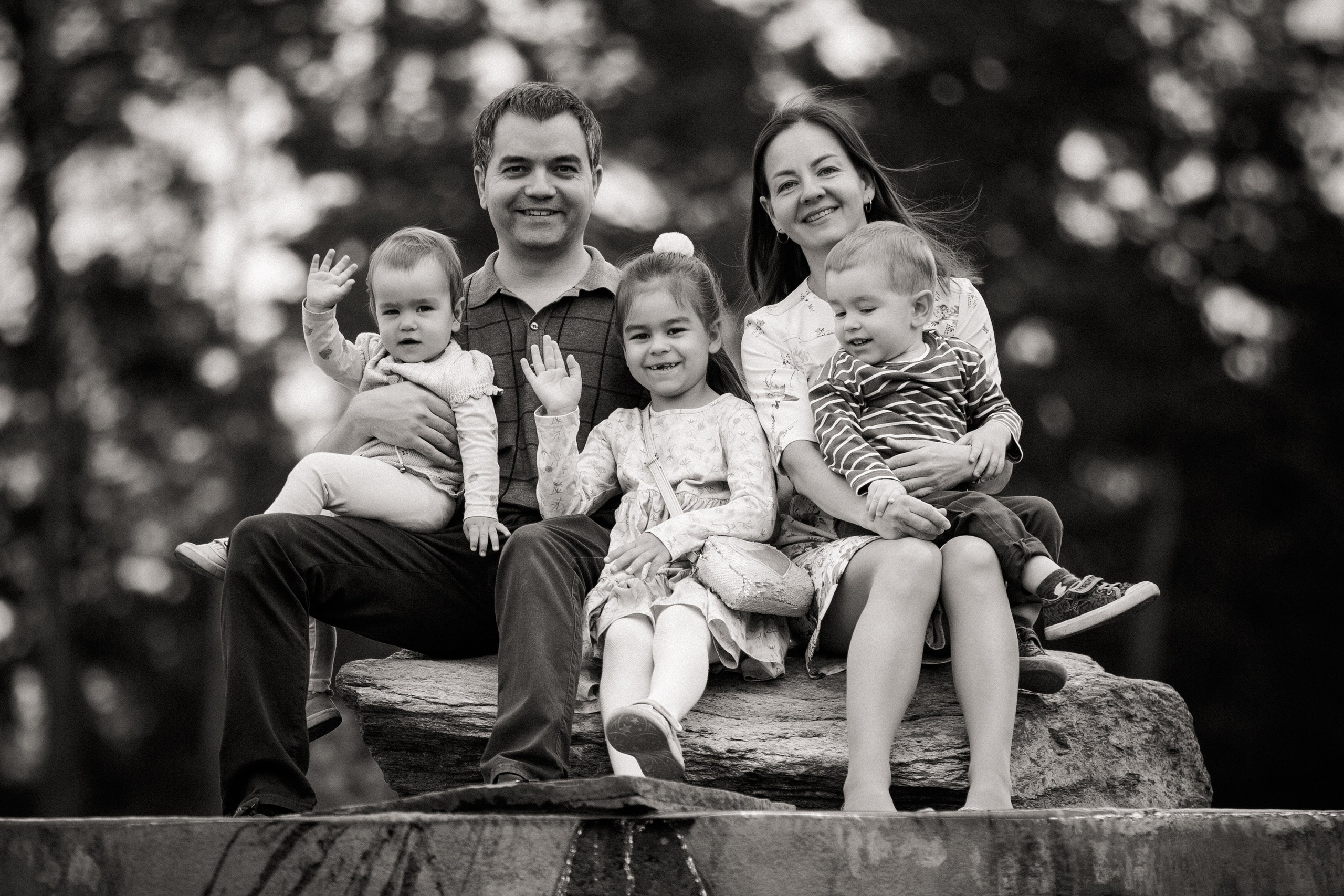 Мария Александр и их дети. Свадебный и семейный фотограф в Москве и Подмосковье Лариса Козлова