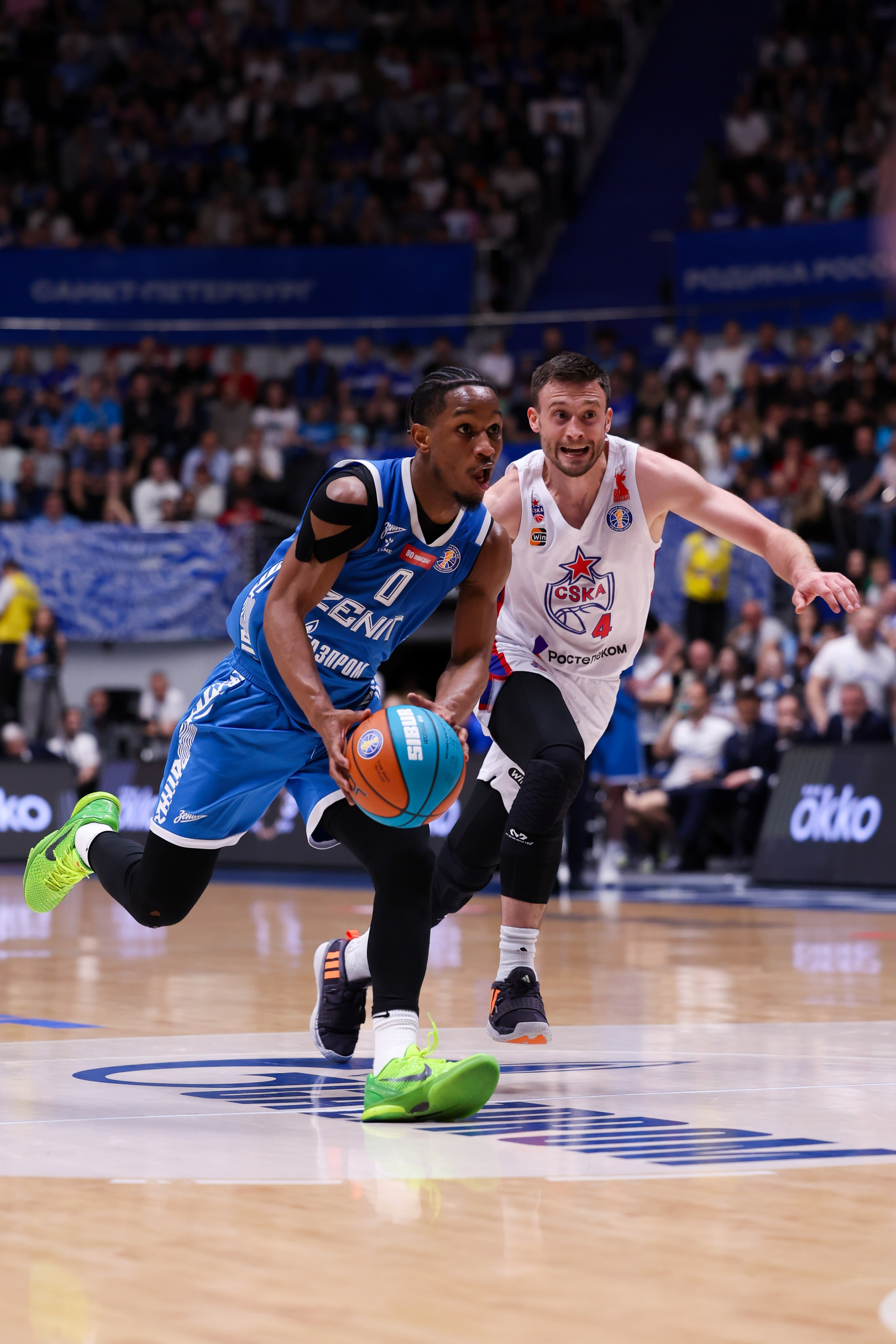 БК «Зенит» — ПБК «ЦСКА» финал ЕЛ ВТБ 5 игра 06.06.2025. Спортивный и репортажный фотограф Антон Тереханов
