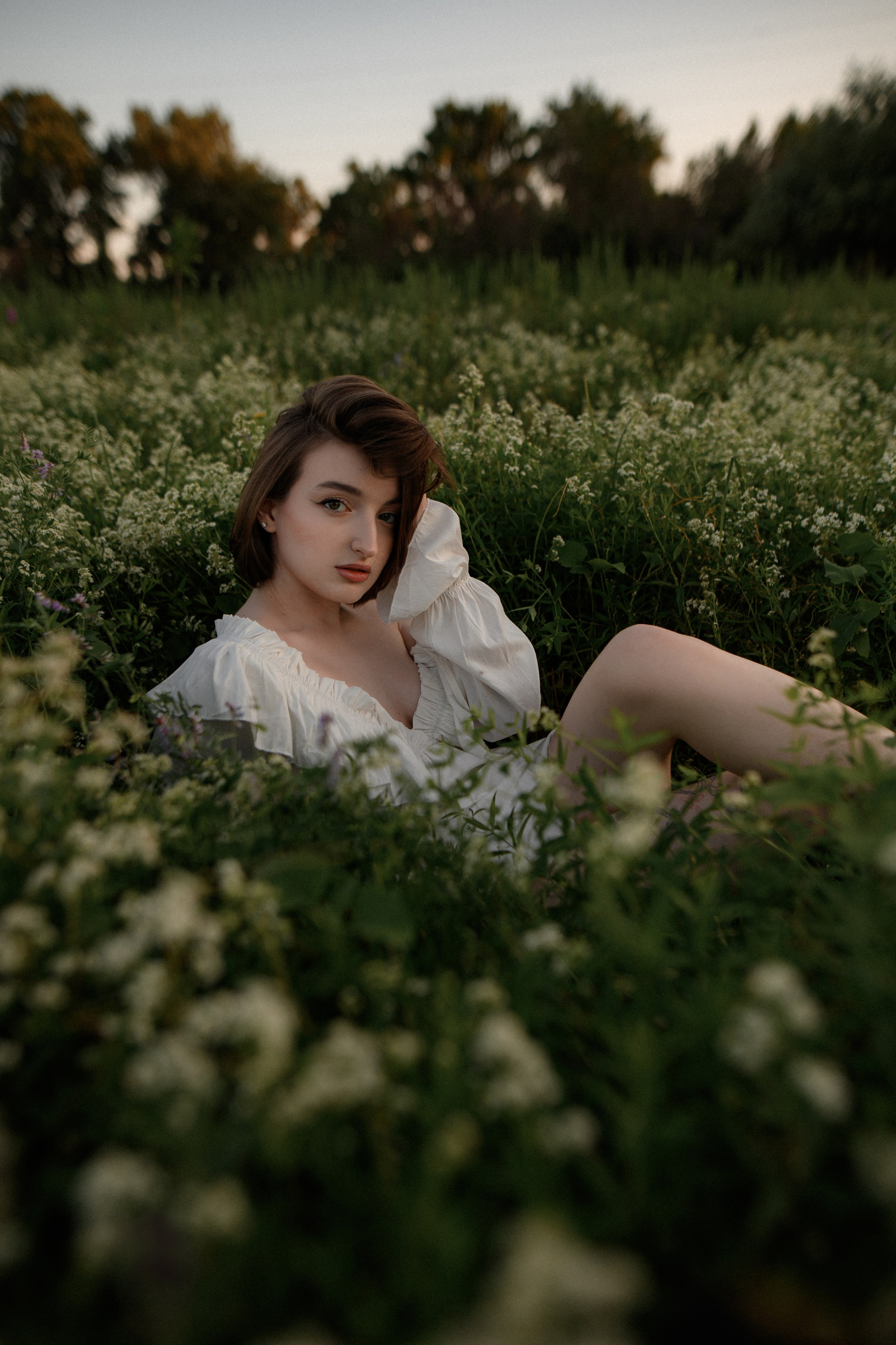 Полина и поле. Www.ostermiller.ru