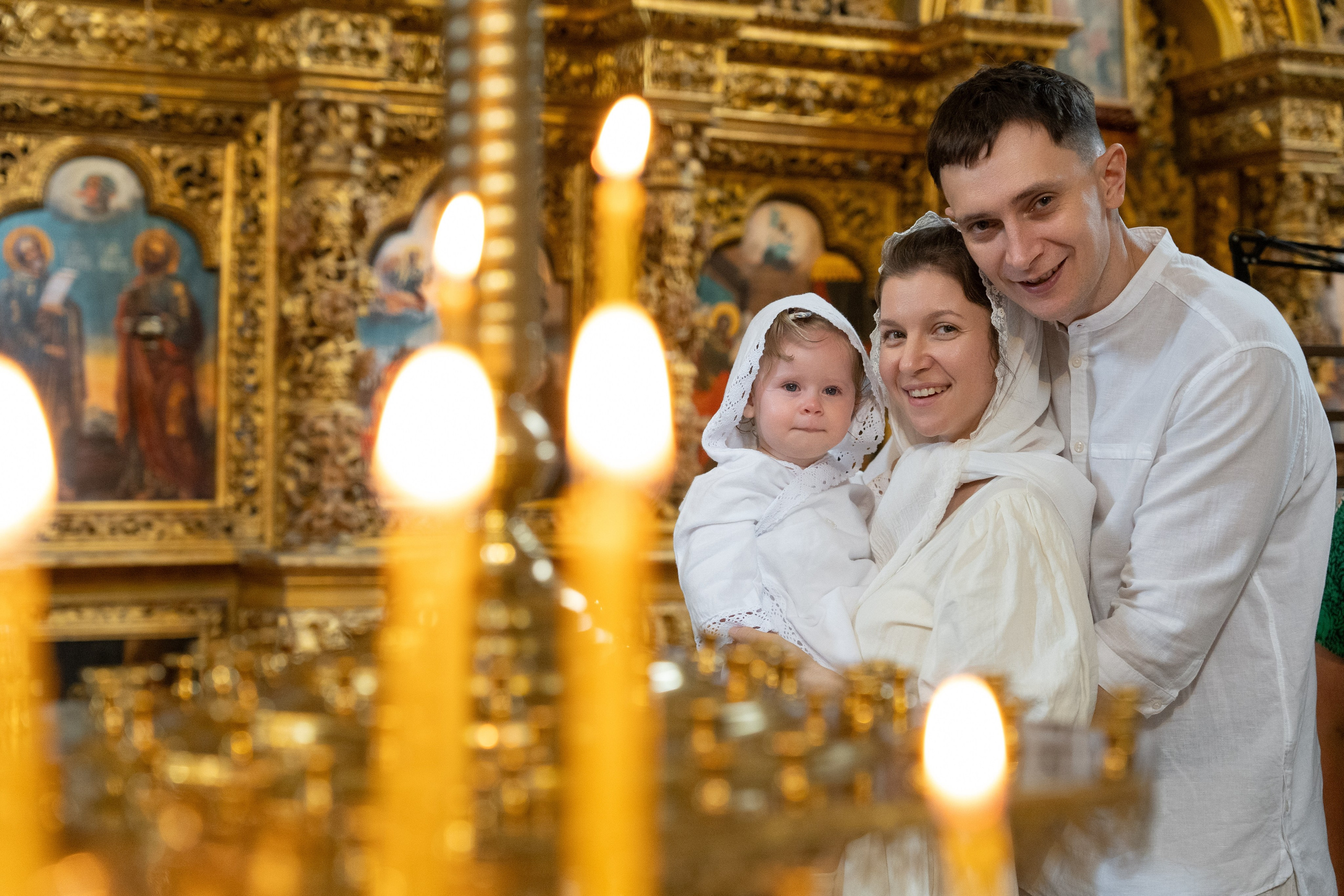 Крестины Майи в Старочеркасском Воскресенском войсковом соборе