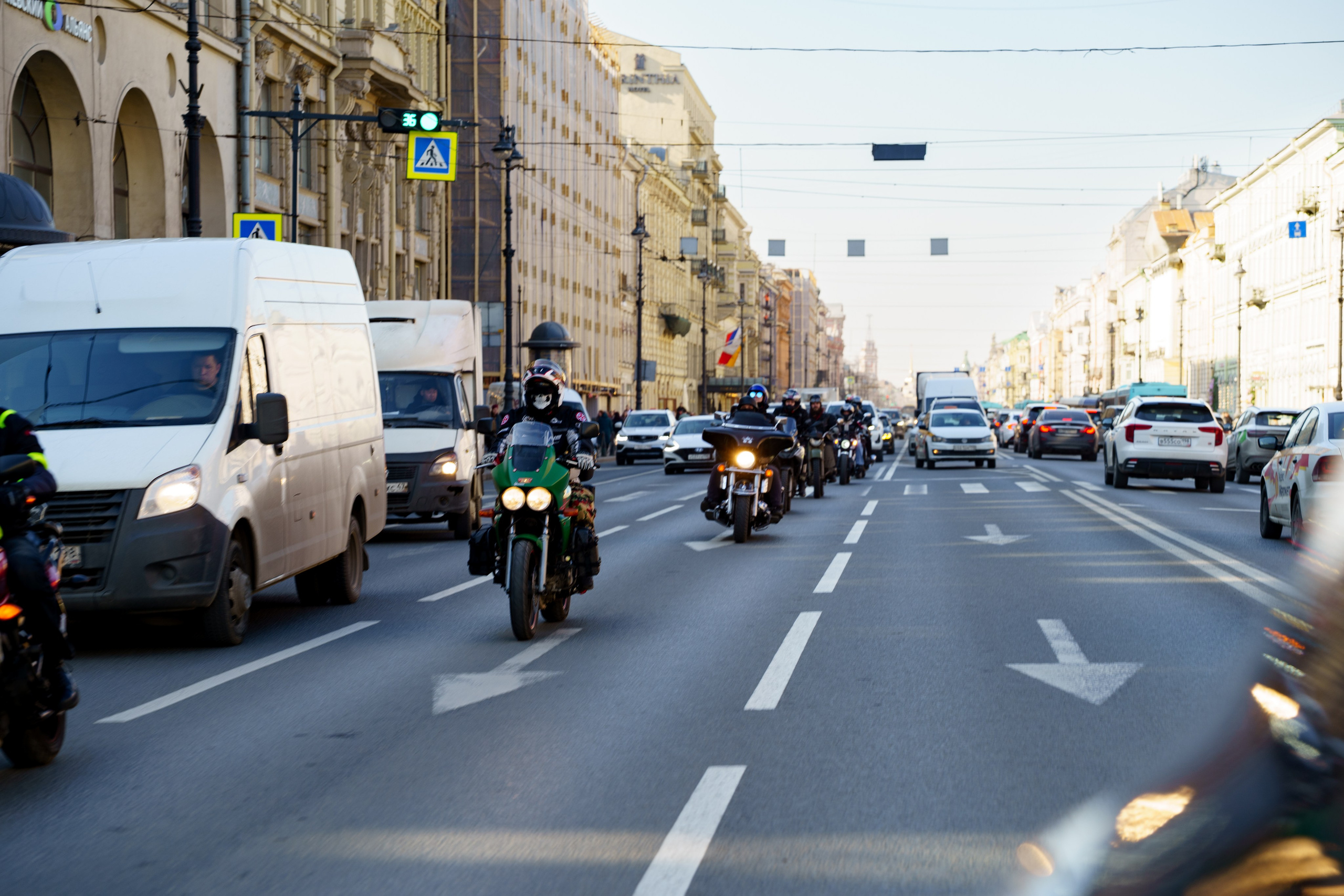 Прохват мотоклуба Norman Riders ч.1. Концертный и репортажный фотограф в Санкт-Петербурге Слава Пахомов