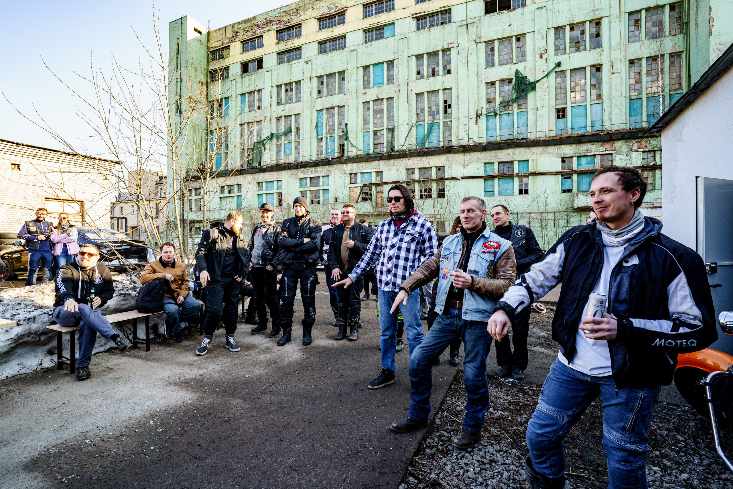 Прохват мотоклуба Norman Riders ч.2. Концертный и репортажный фотограф в Санкт-Петербурге Слава Пахомов