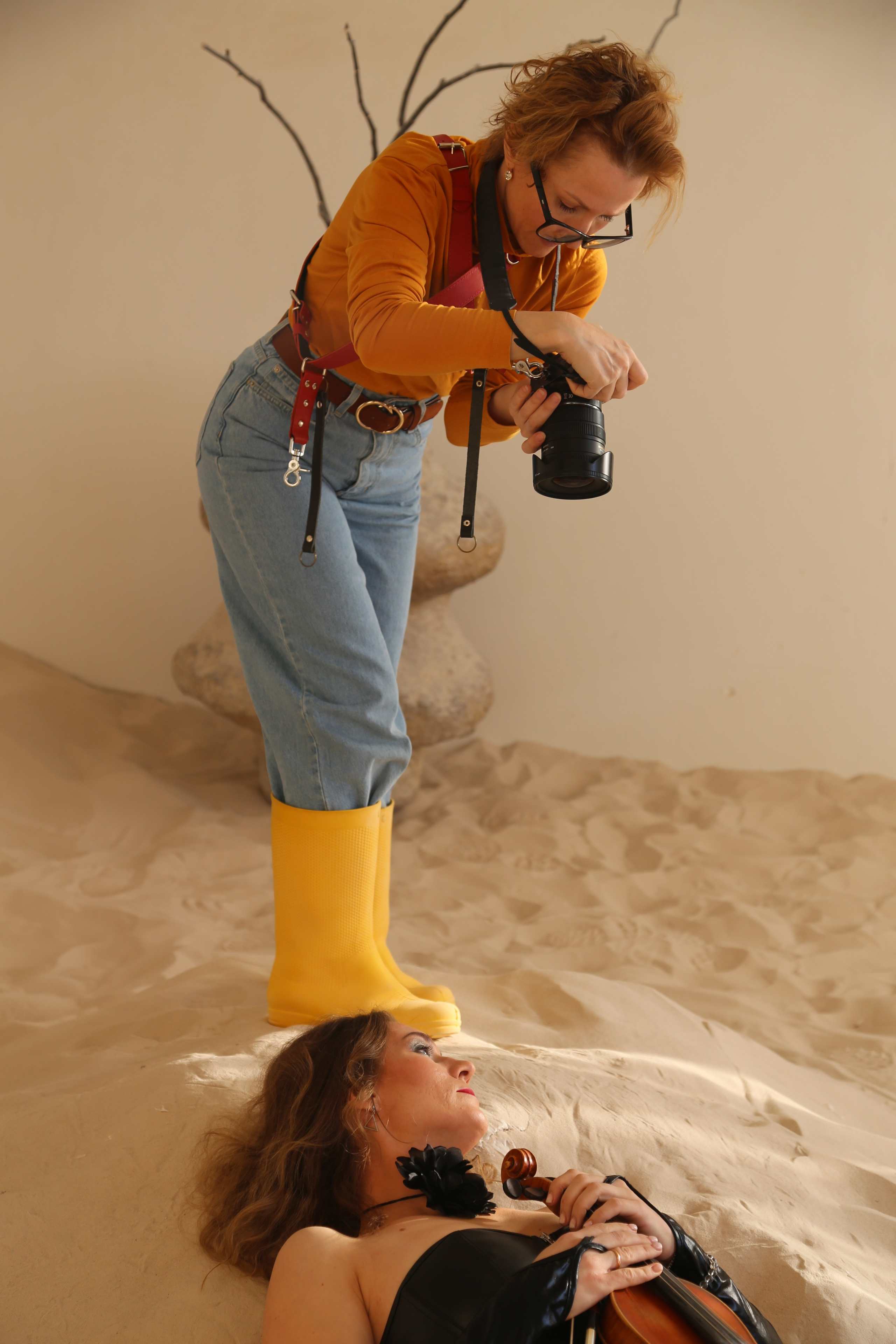 Бекстейдж съемок в зале «Песок», Location 223. Ваш фотограф в Санкт-Петербурге Анна Просвирина