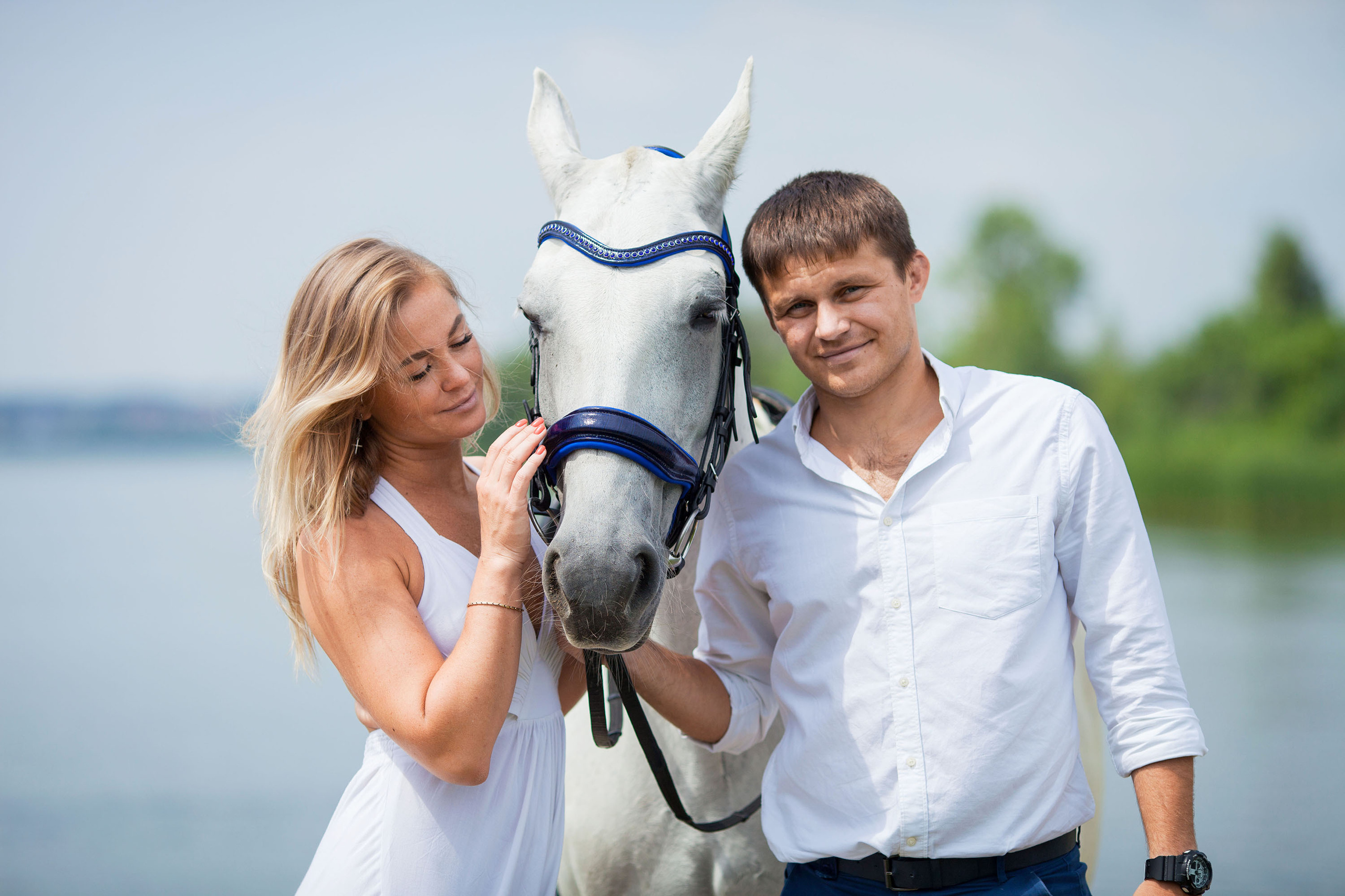 Портретная съемка с лошадью. Конный фотограф в Челябинске Стромова Ольга