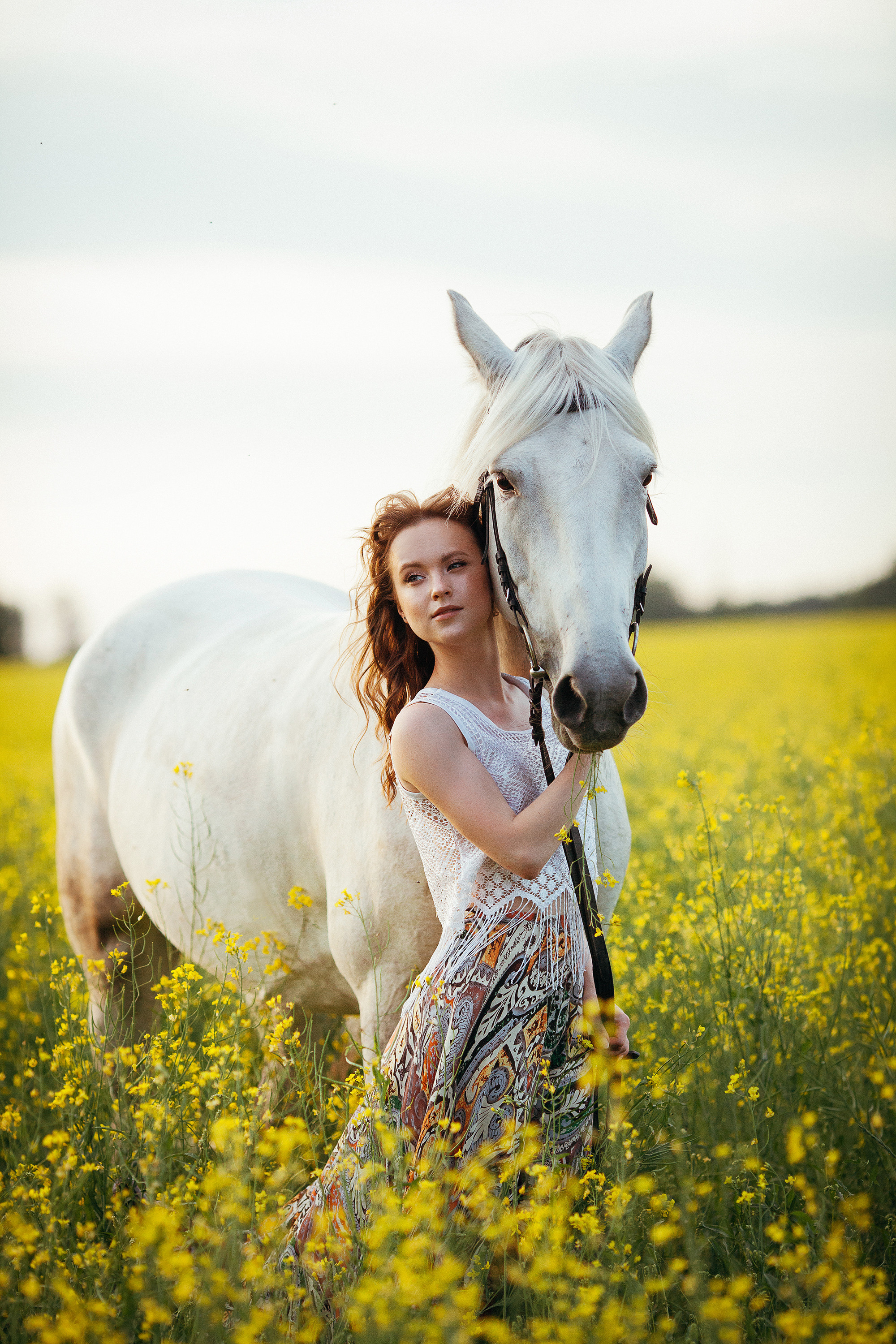 Портретная съемка с лошадью. Конный фотограф в Челябинске Стромова Ольга