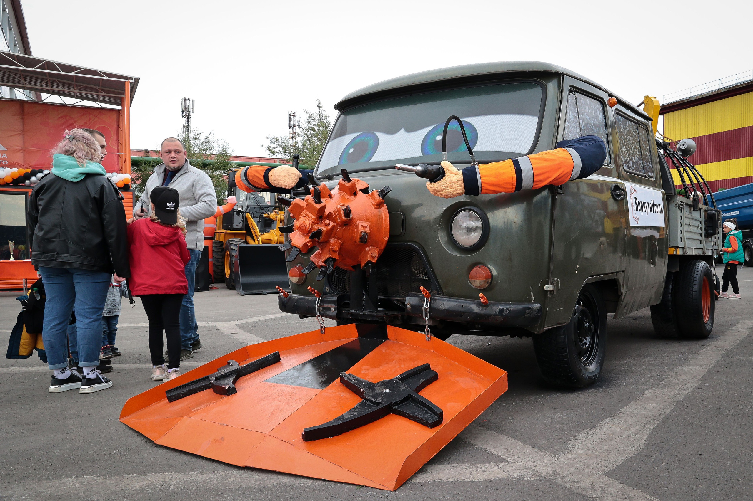 День шахтера в Воркуте. Фотограф Владимир Юрлов