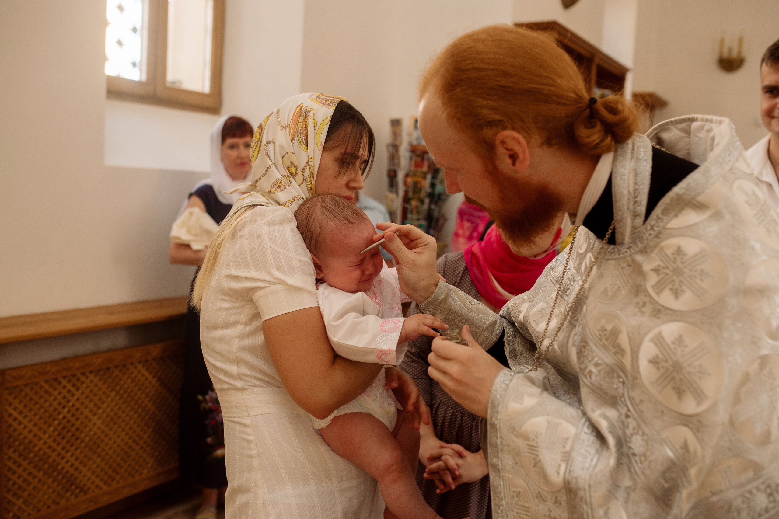 Крещение Сони. Фотограф Мария Стрелкова