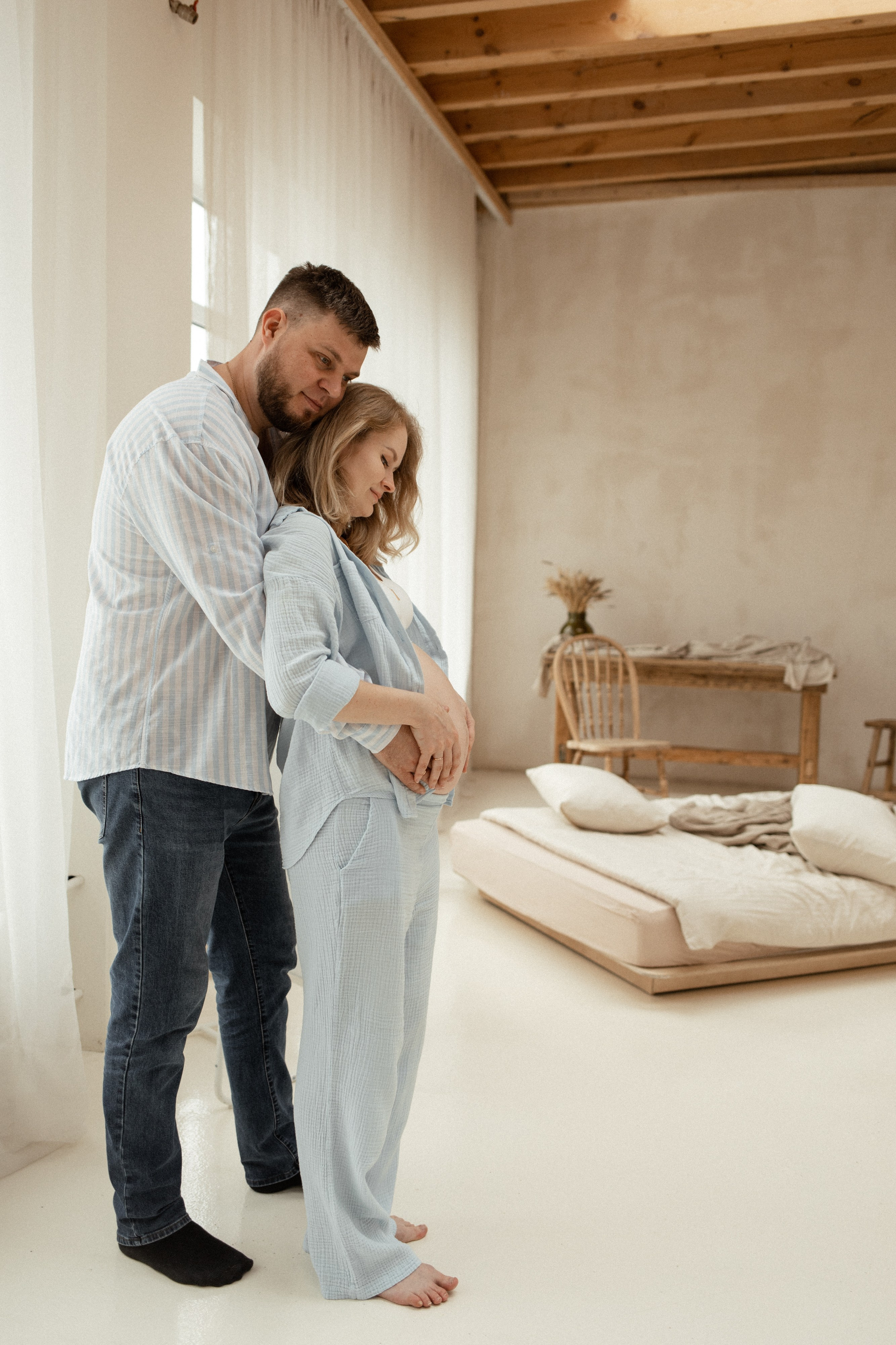 Павел, Костик и Екатерина с животиком. Семейный фотограф Челябинск