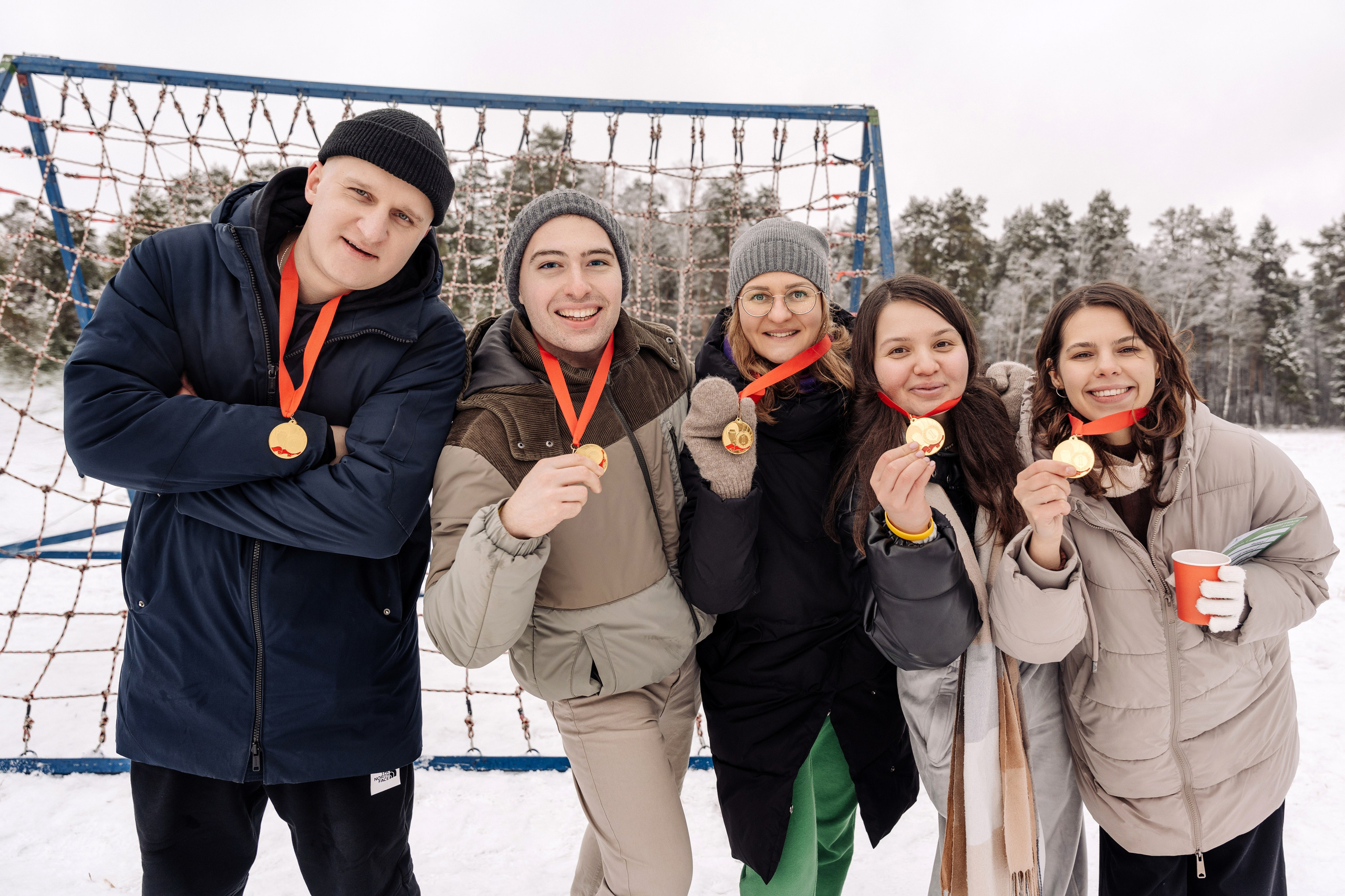 Зимние игры. Свадебные фотосессии в Москве. Фотограф Сергей Ржевский