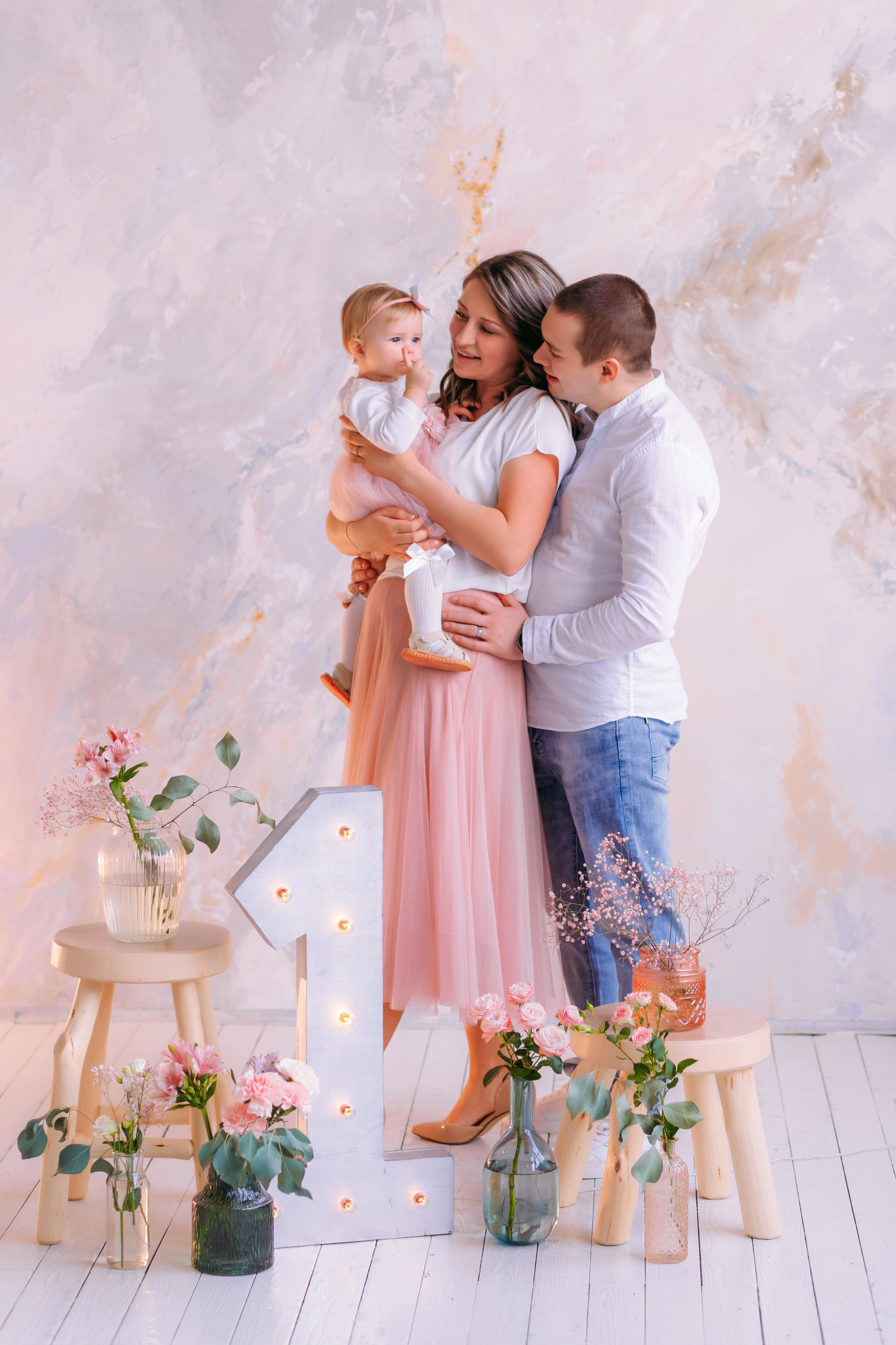 Тасе 1 год. Семейный и детский фотограф в Мурманске Карина Березина