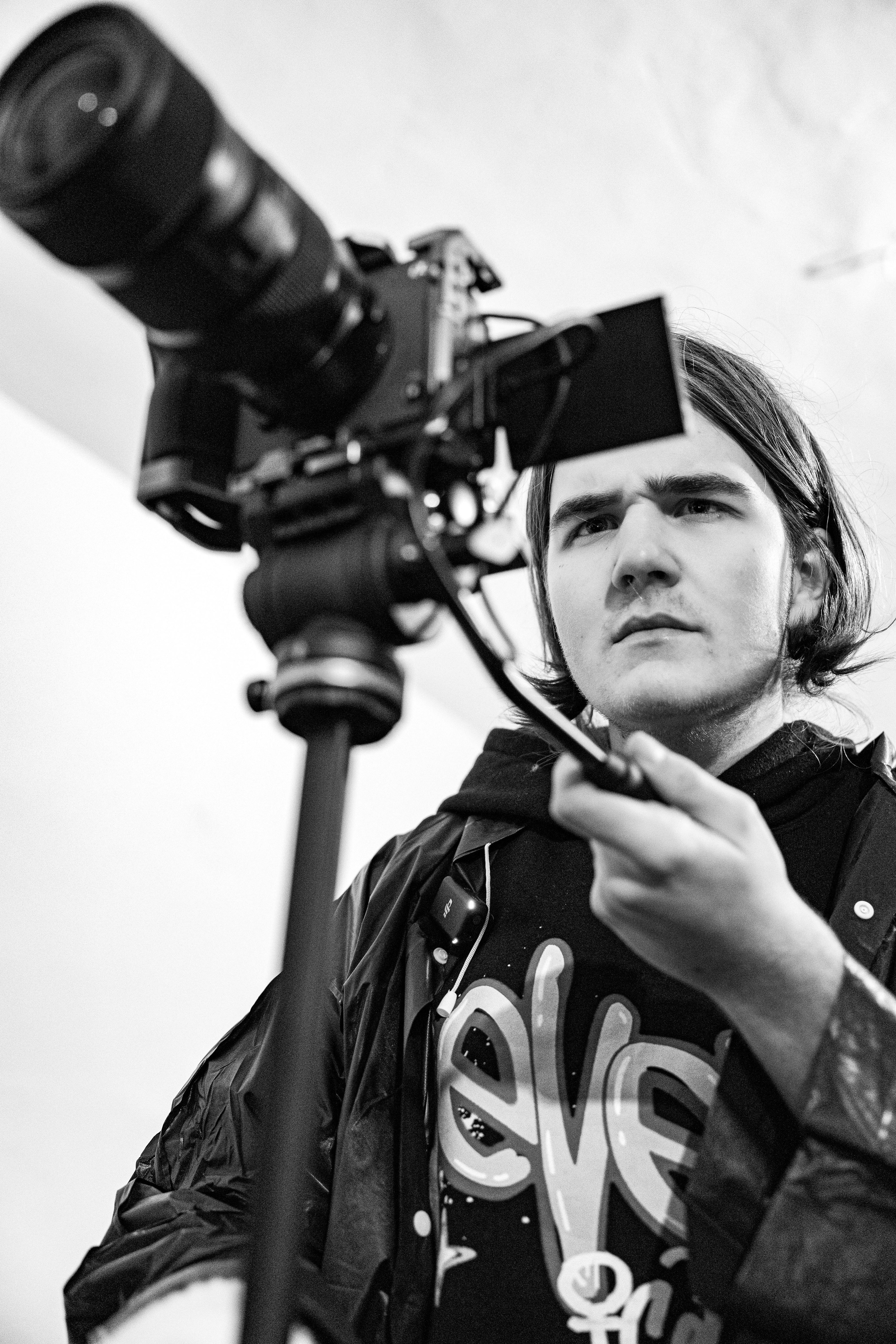 Киносъемка дипломного проекта Егора. Фотограф/видеограф в Санкт-Петербурге Динара Гольдина