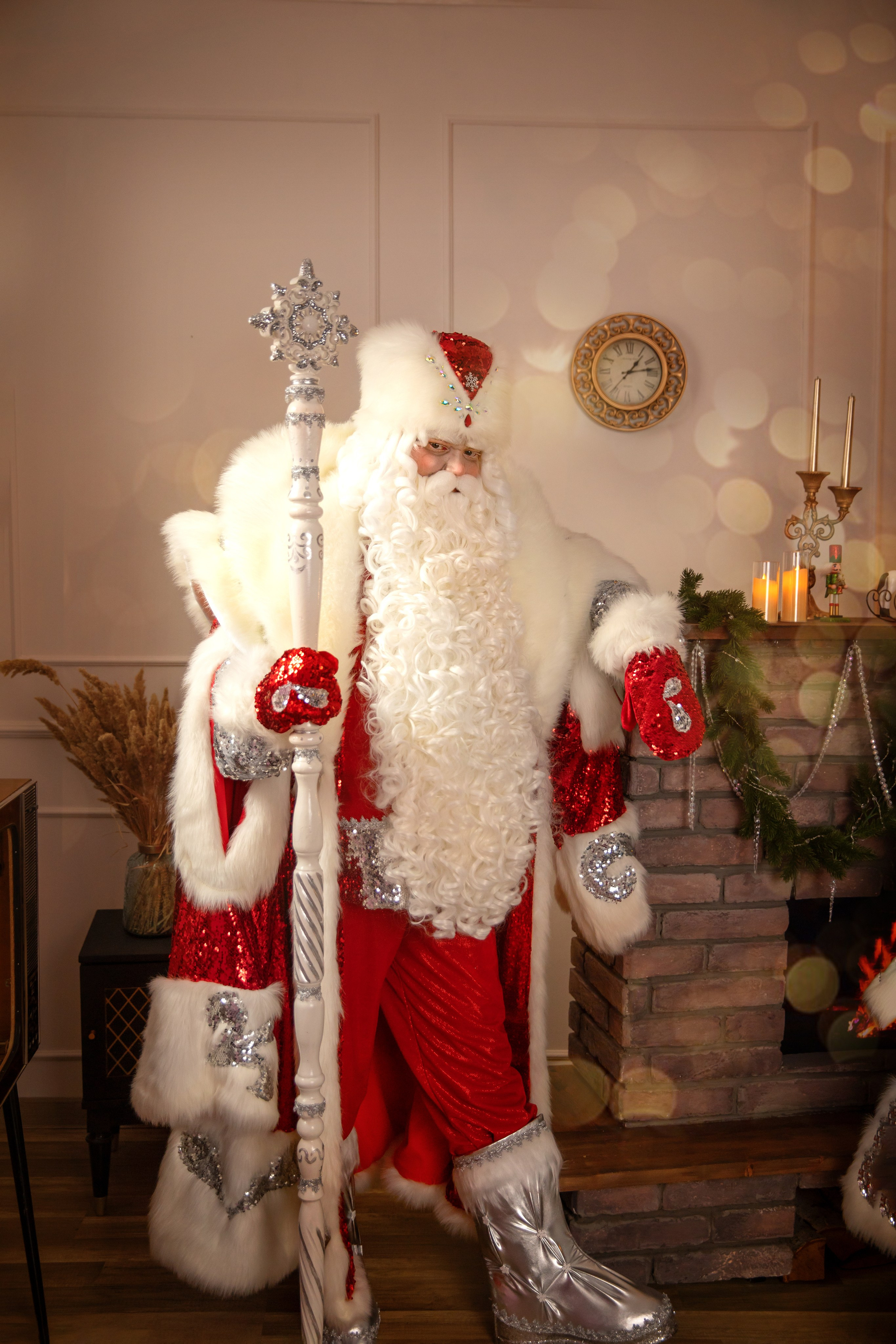 В гостях у Дед Мороза и Снегурочки. Детский и семейный фотограф Ольга Юртаева