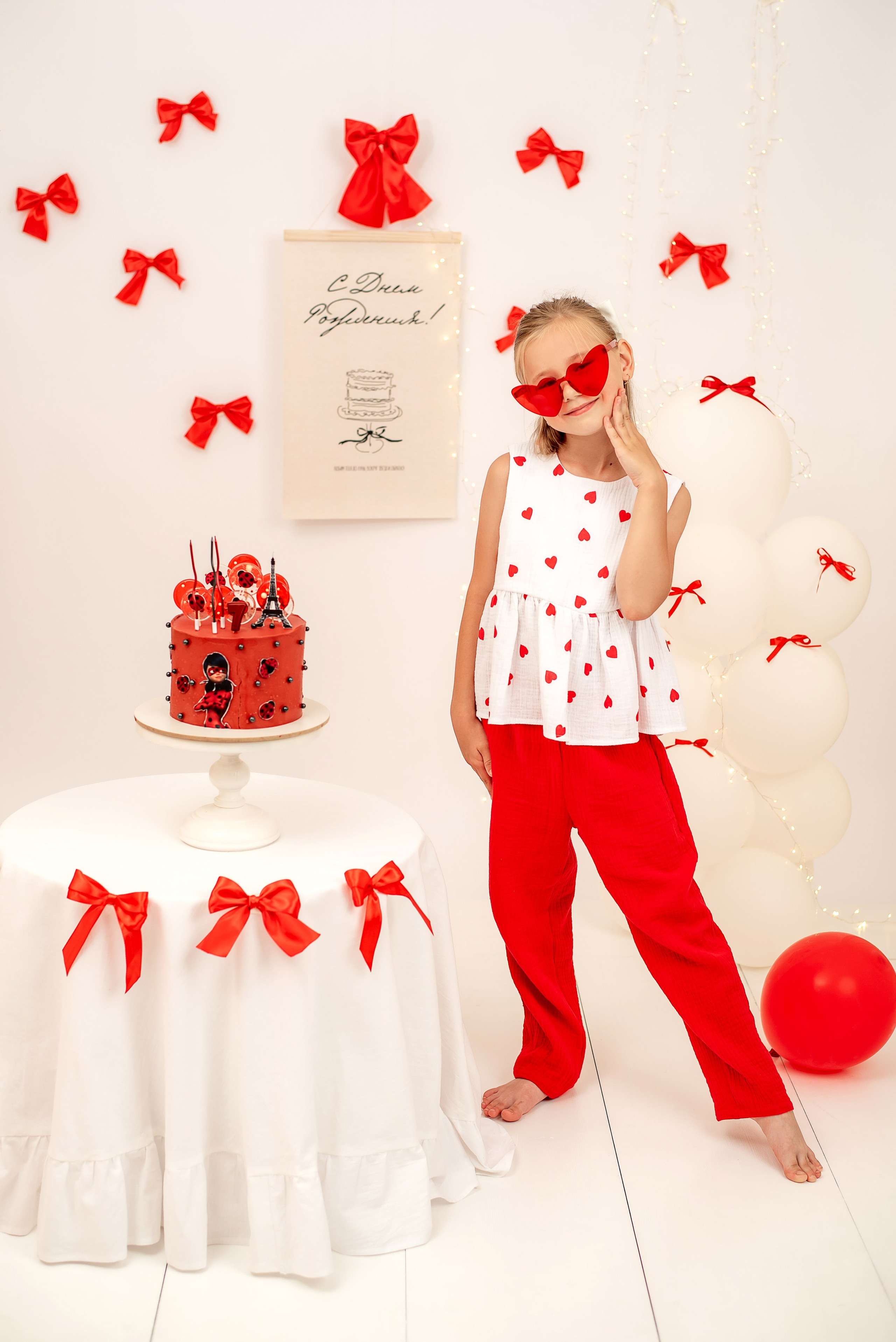 День рождение Елизоветы 7 лет. Семейный и детский фотограф Наталья Горда