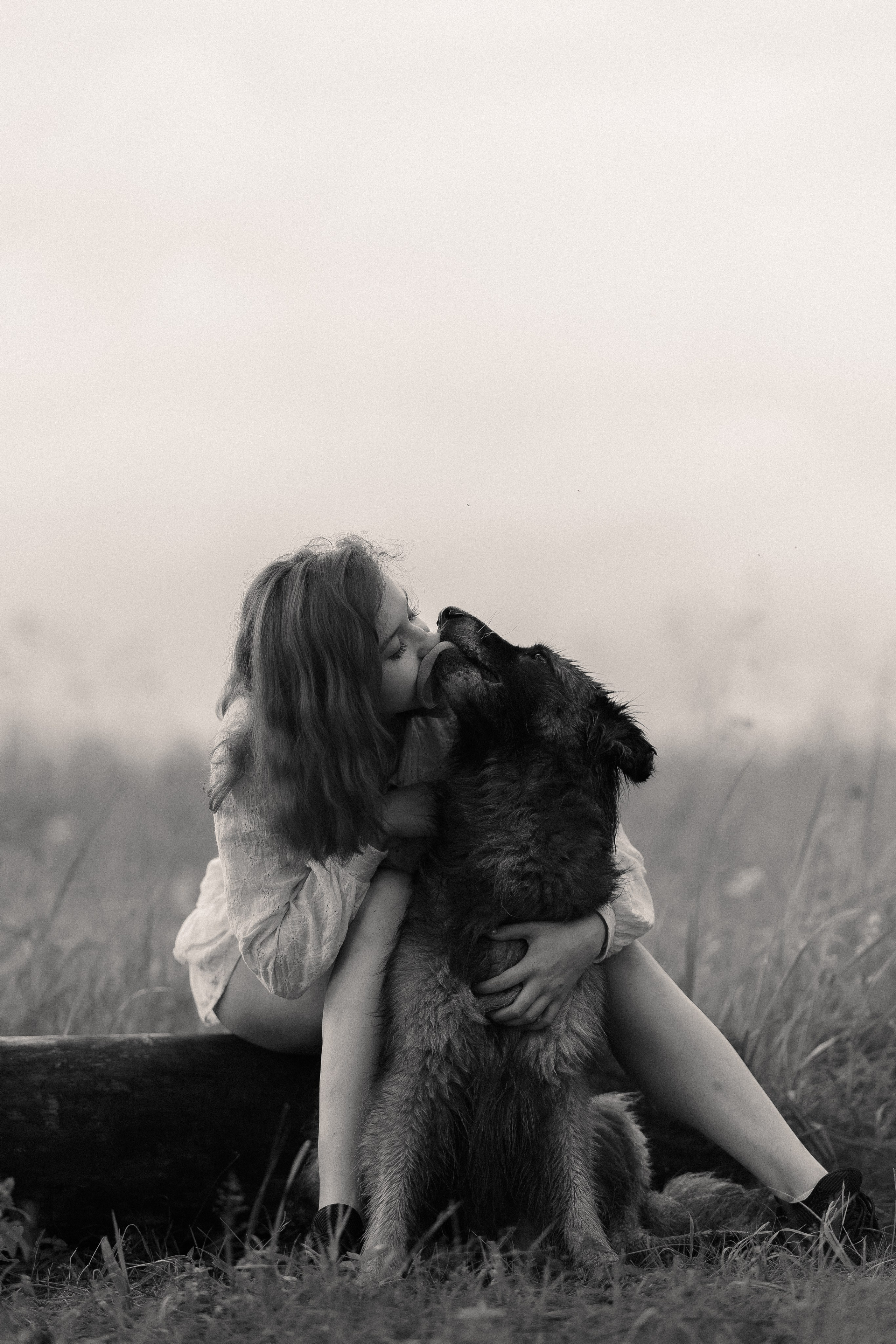 Алена, Фанни и Фрея. Фотограф и видеограф анималист Аганина Дарья