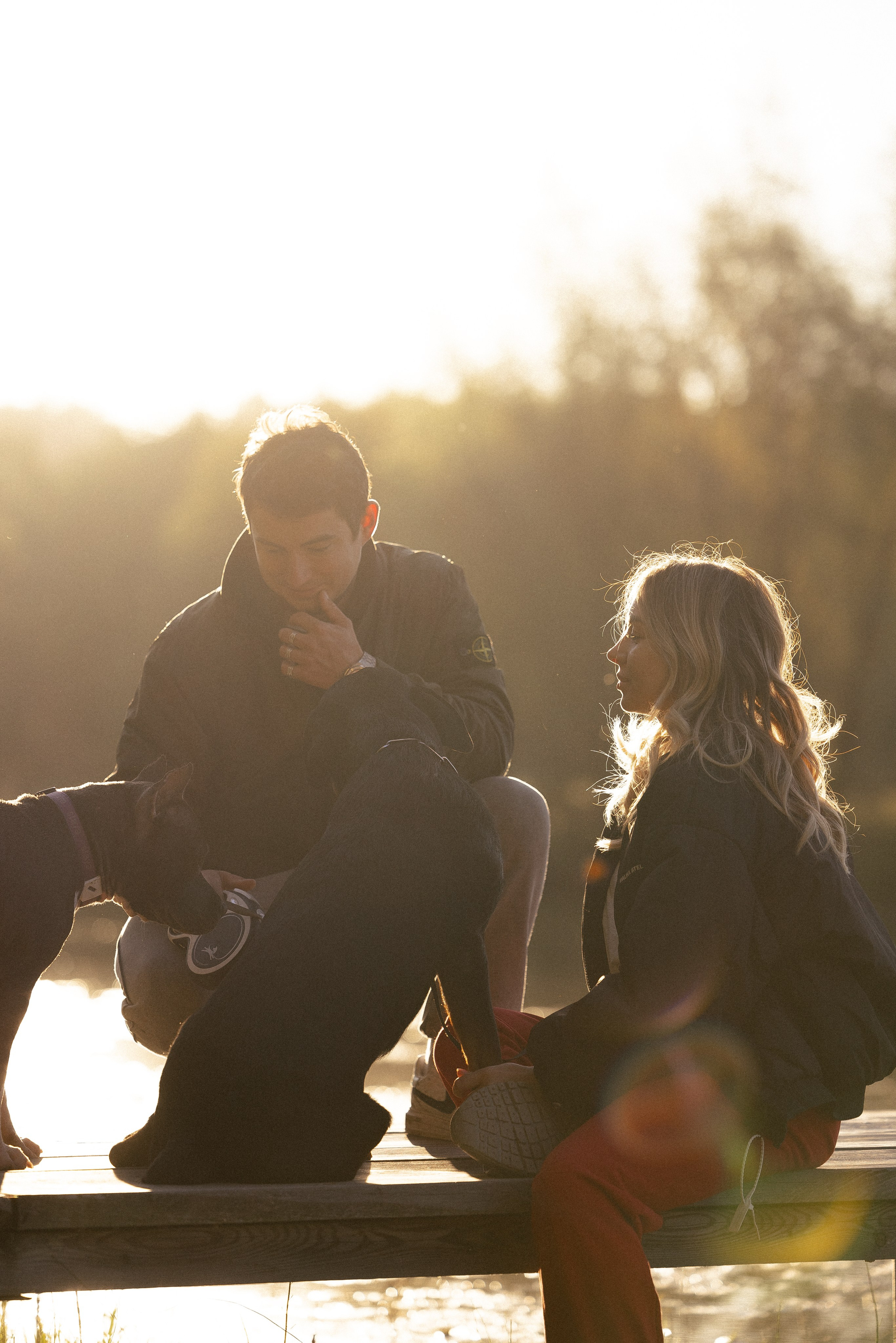 Катя, Леша, Лея и Трой. Фотограф и видеограф анималист Аганина Дарья