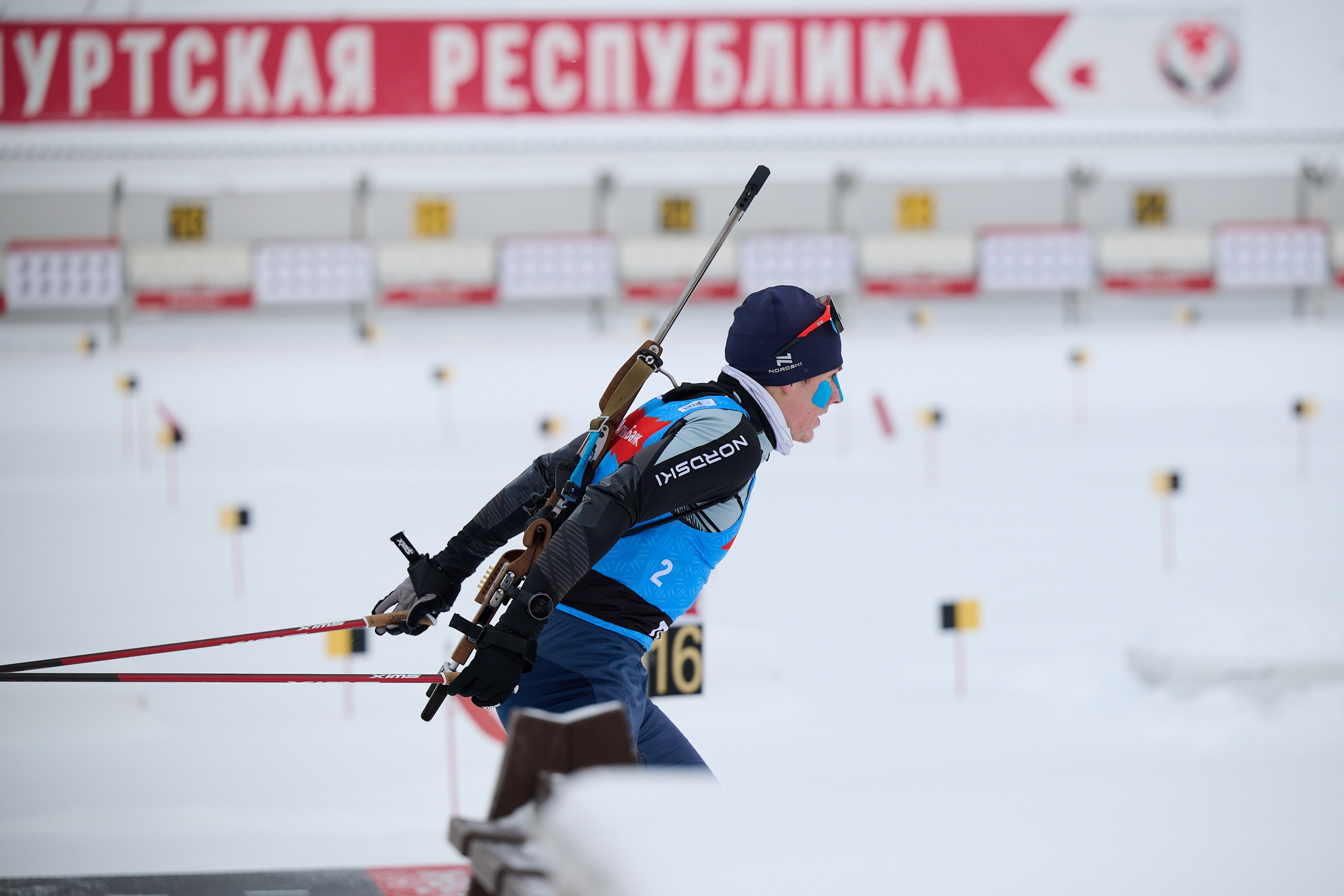 Биатлон. Чемпионат России — 2024/2025, 3-й этап, Ижевск. Ижевская винтовка. Спортивный репортажный фотограф в Ижевске Сергей Мерзляков