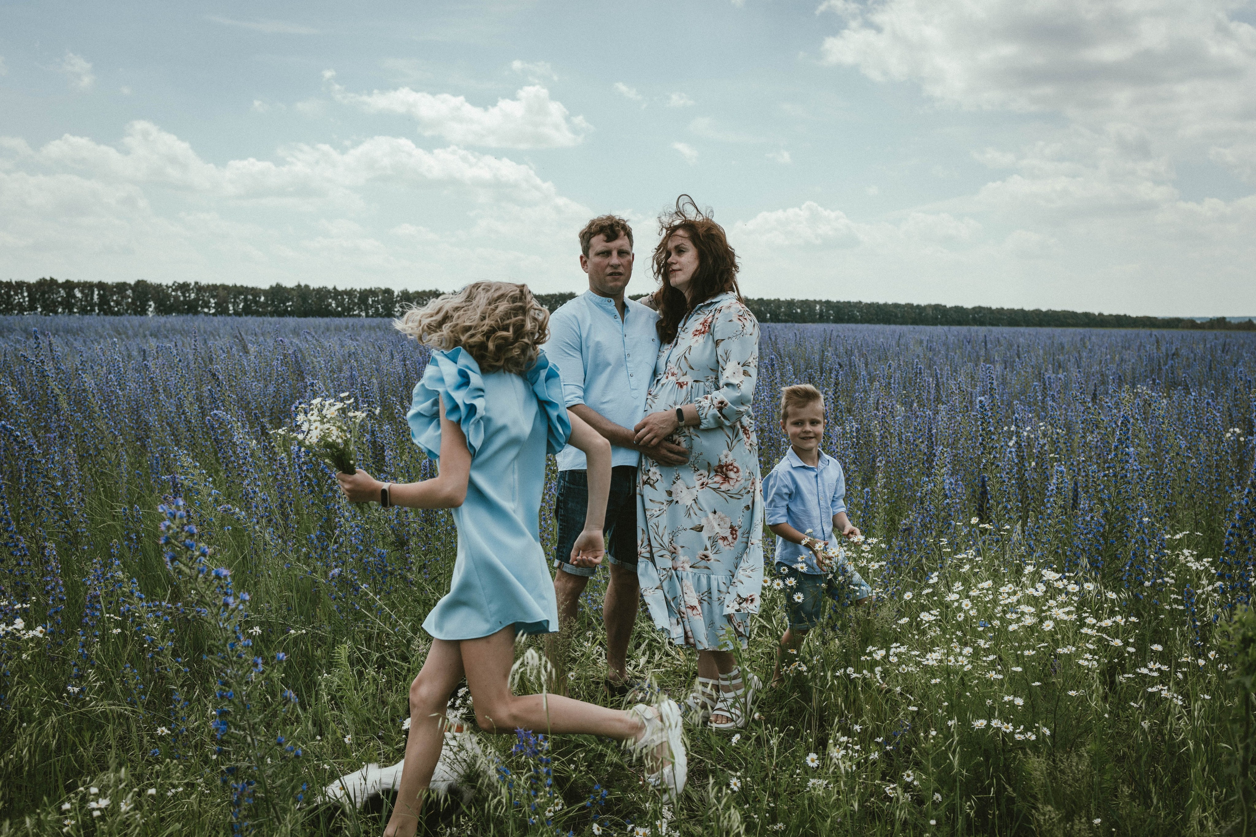 В ожидании чуда Алёна & Сергей, дети и собака. Коммерческий фотограф