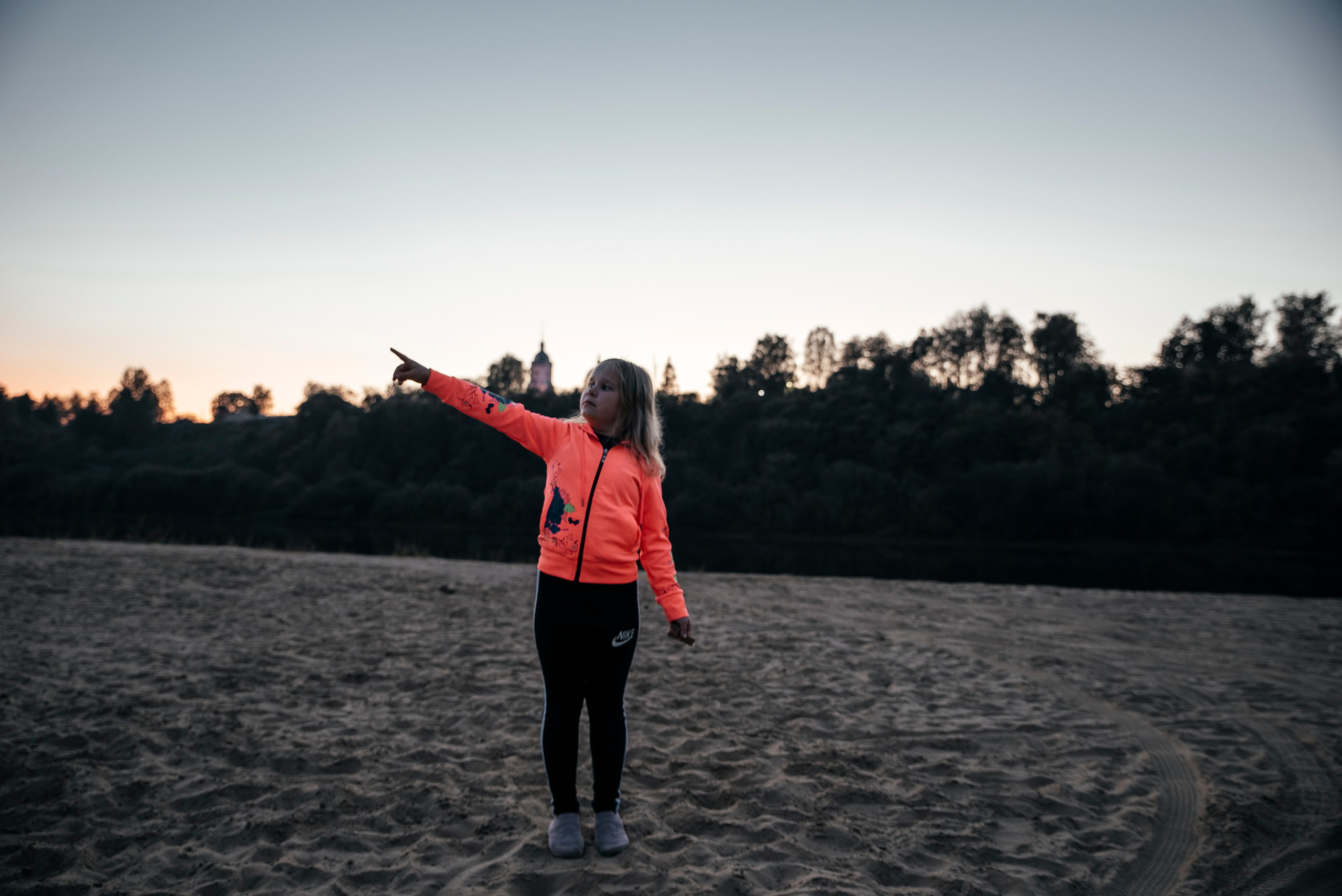 Осенний вечер. Фотограф в Ветлуге Сергей Белов (VETLUGA B.S.)